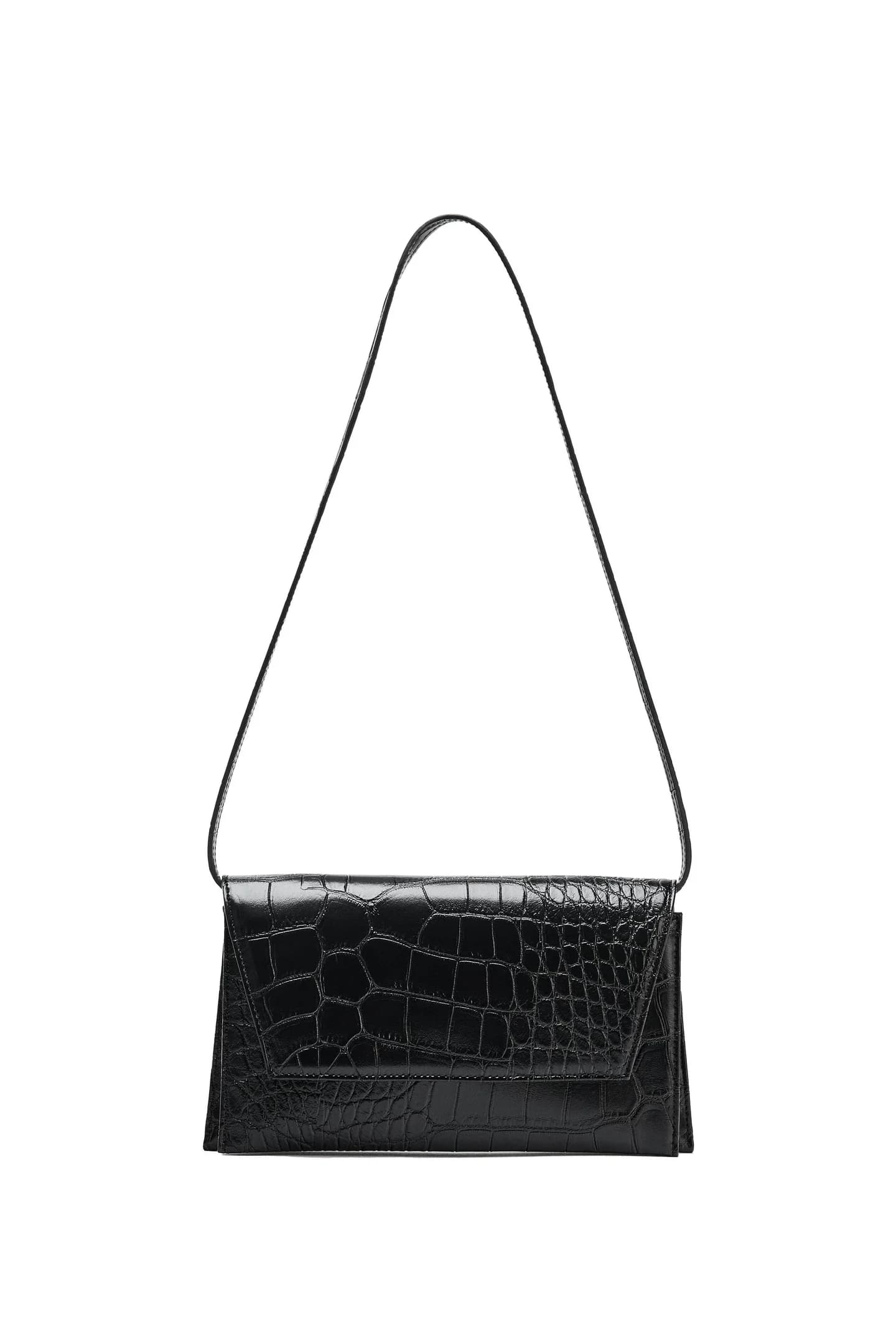 СУМКА С КЛАПАНОМ И ВЫШИВКОЙ - фото 3