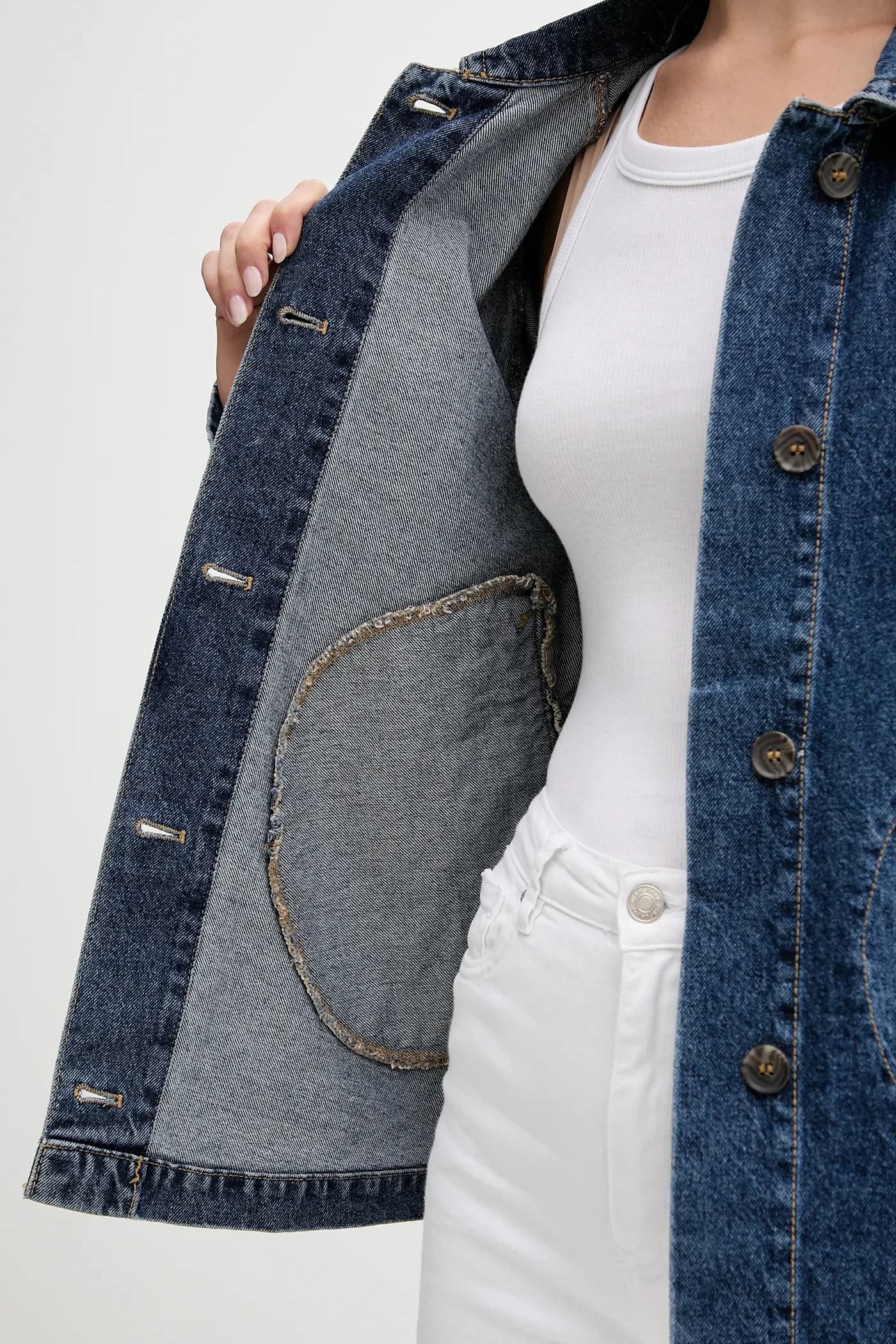 Джинсовая куртка - фото 6