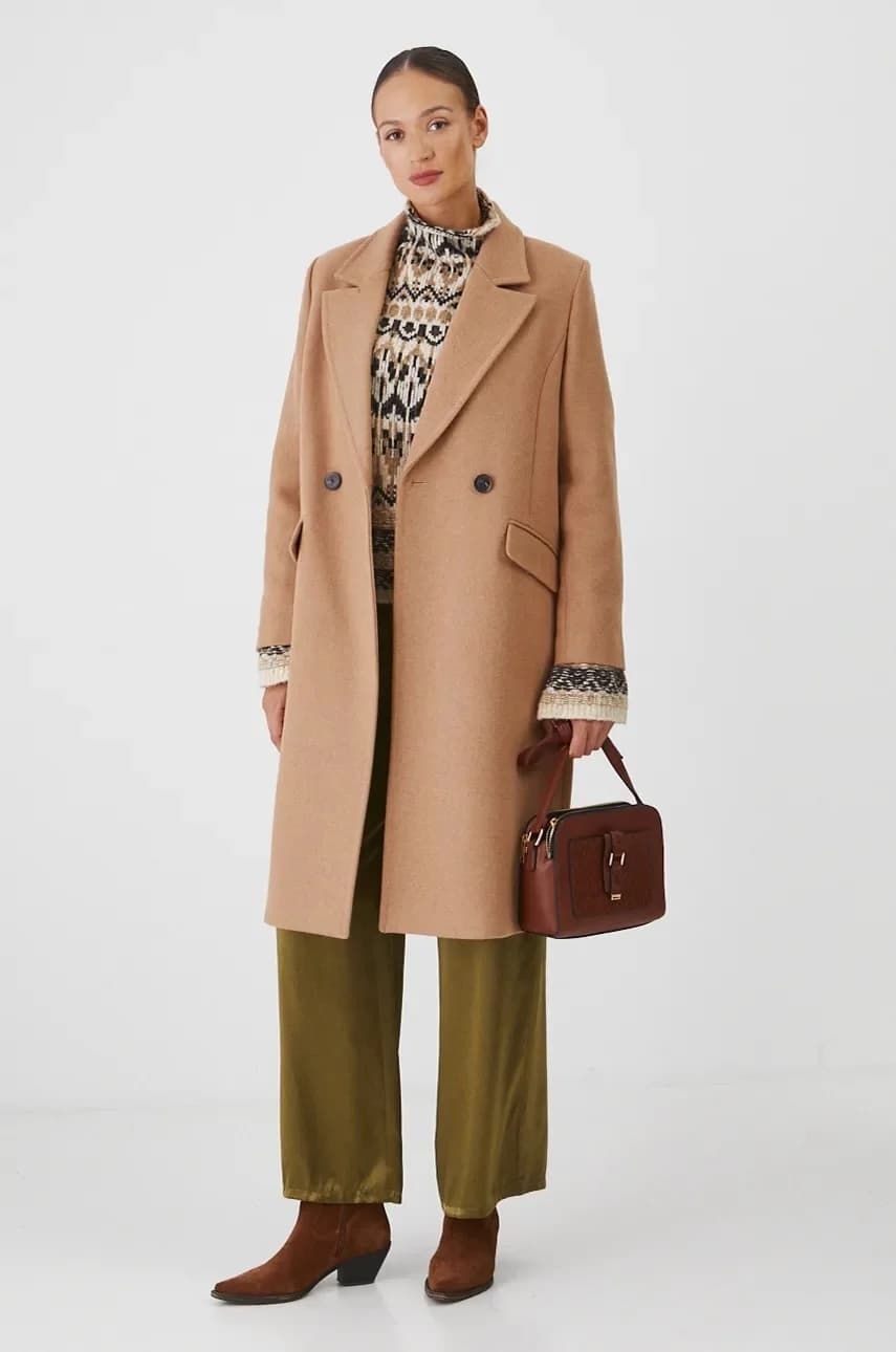 Шерстяное пальто - фото 2