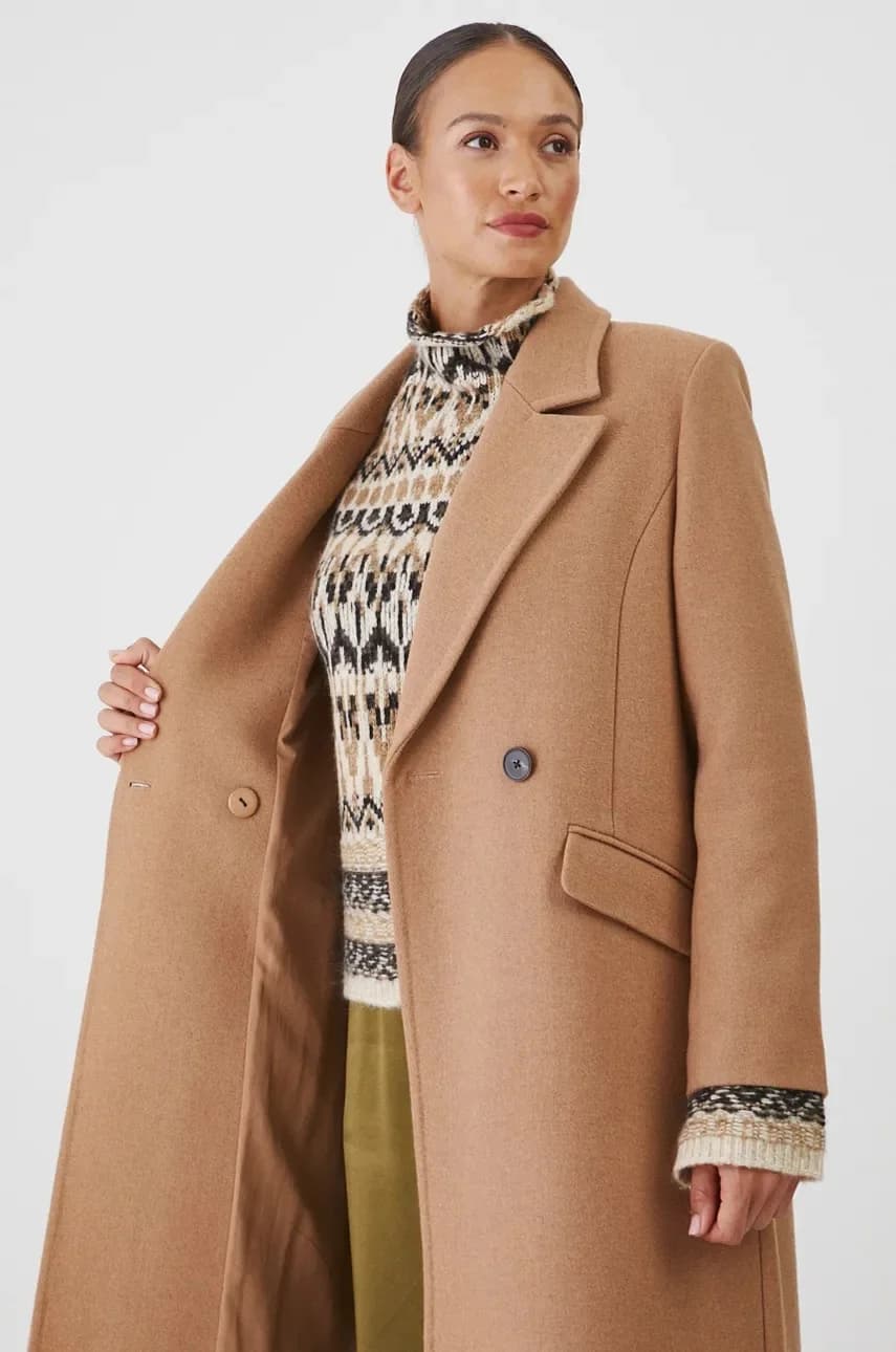 Шерстяное пальто - фото 6