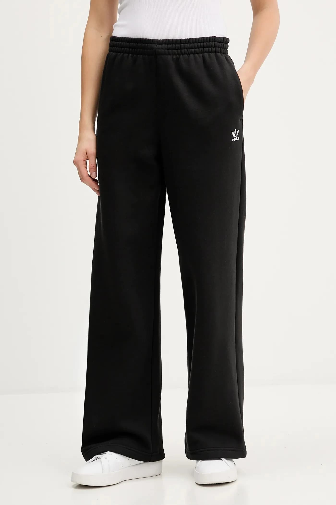 Широкие флисовые спортивные брюки Essentials