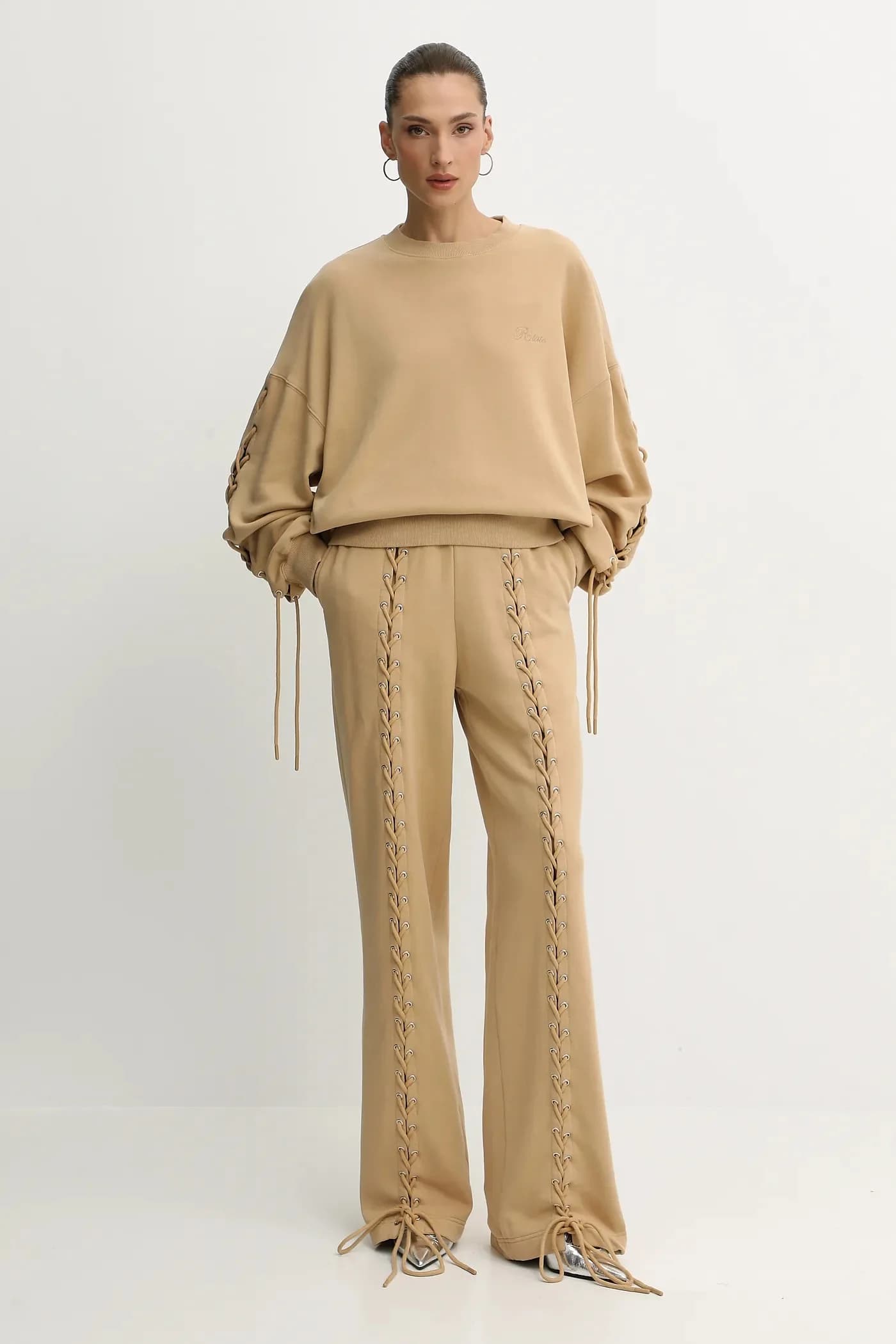 Хлопковые спортивные штаны - фото 2