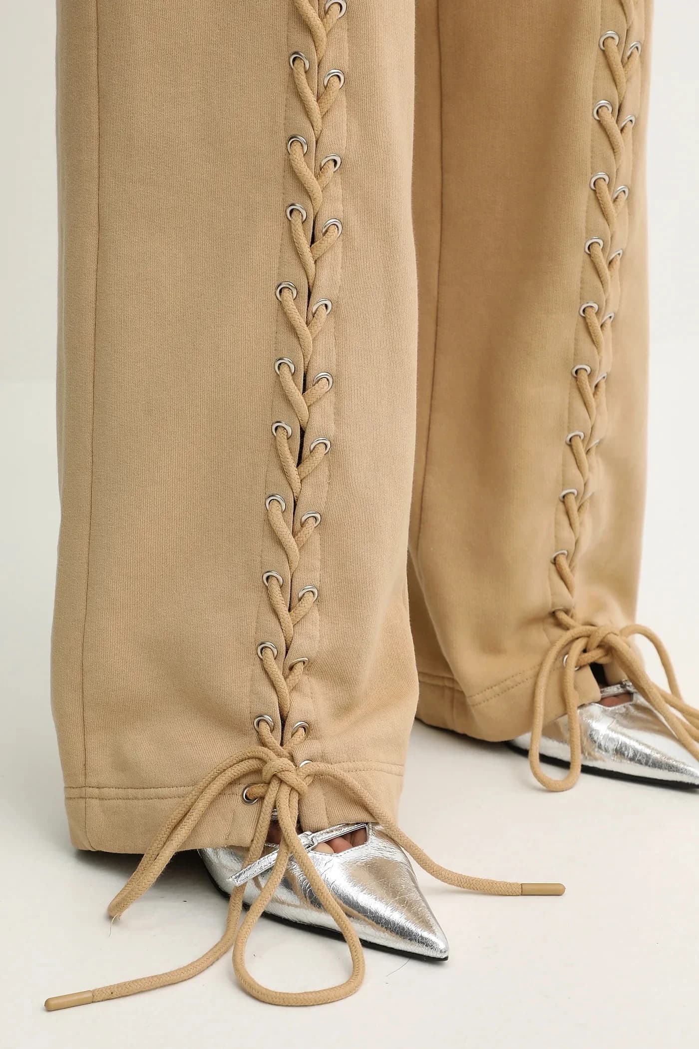 Хлопковые спортивные штаны - фото 4