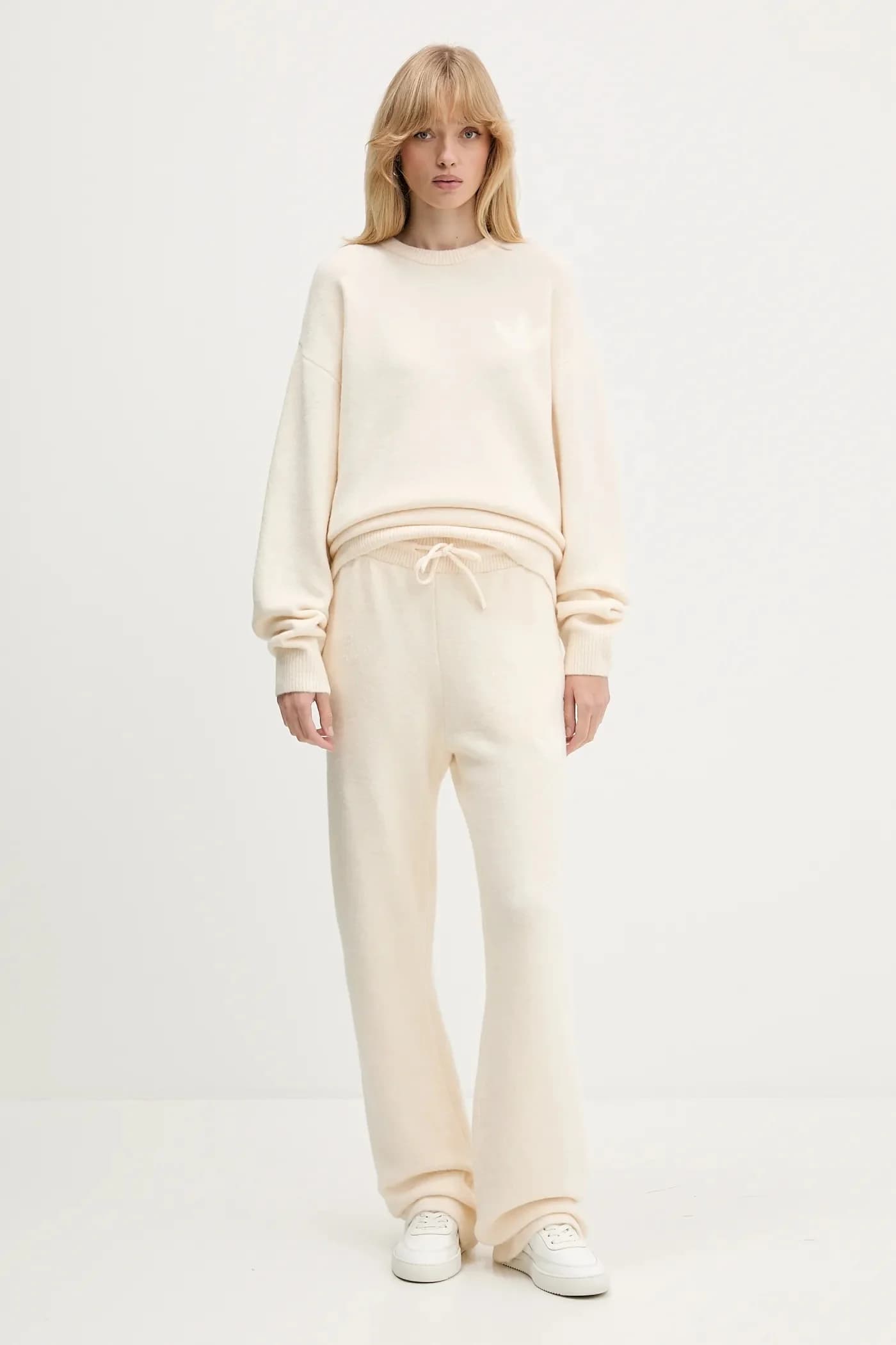 Спортивные брюки из смесовой шерсти Трикотажные брюки - фото 2