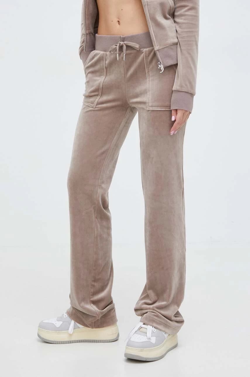 Велюровые спортивные штаны