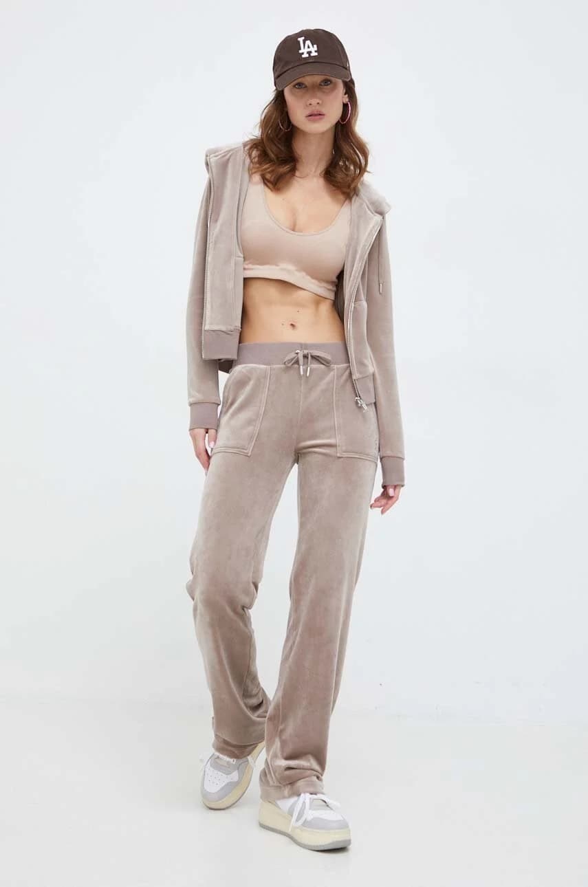 Велюровые спортивные штаны - фото 2