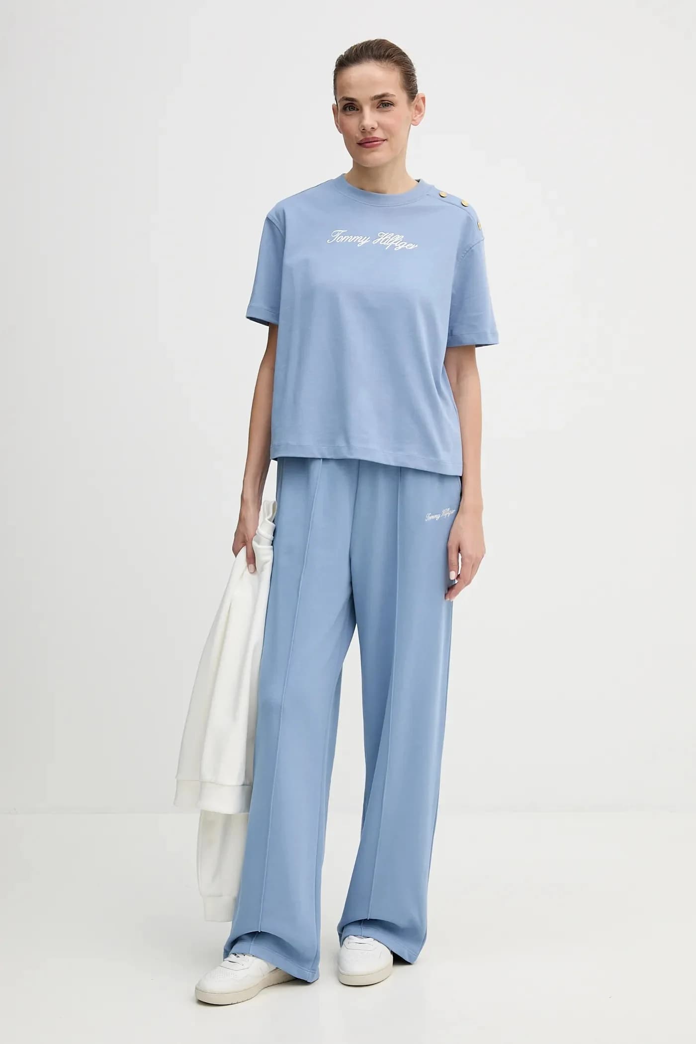 Хлопковые спортивные штаны - фото 2