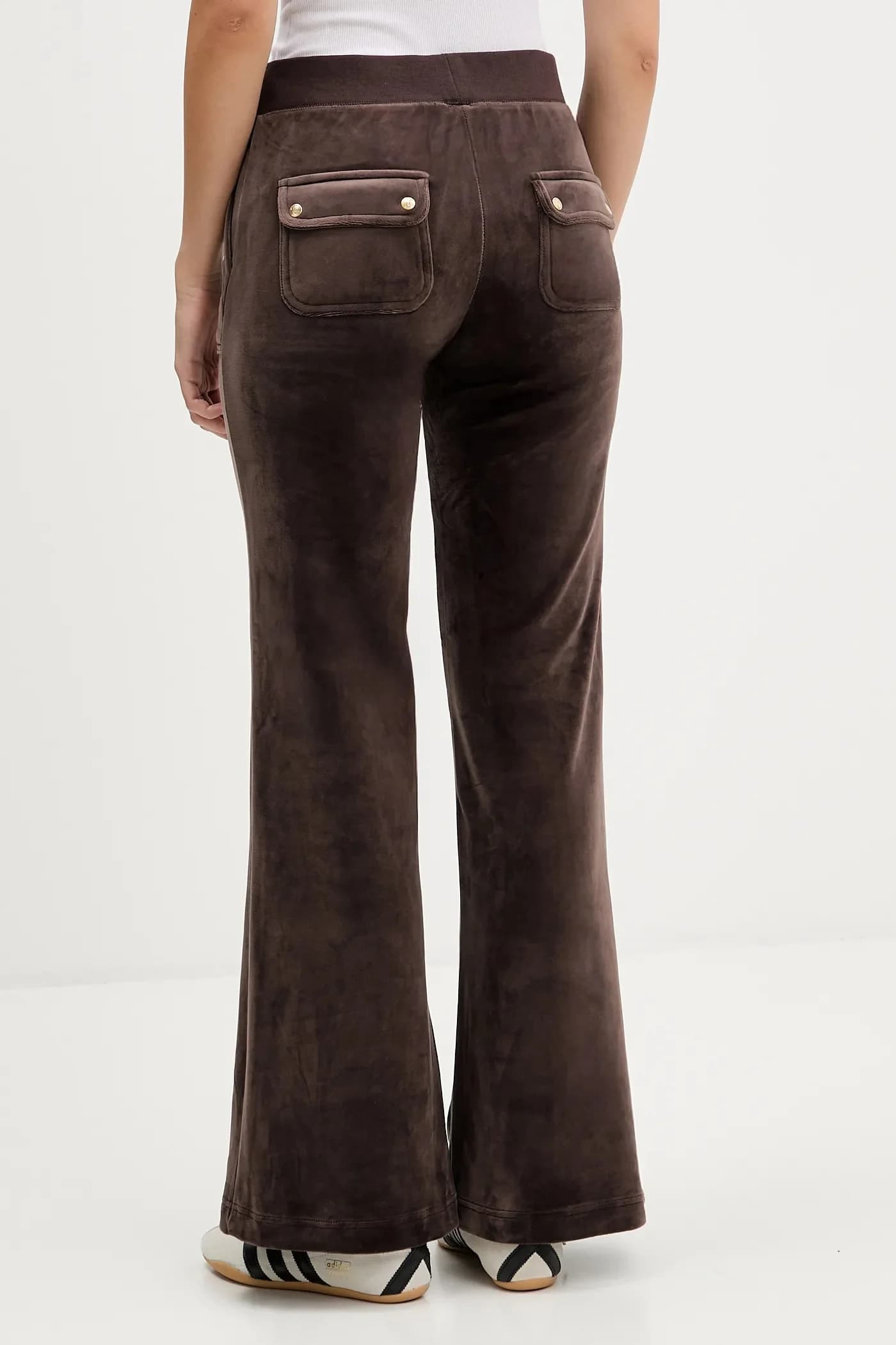 Велюровые спортивные штаны - фото 3