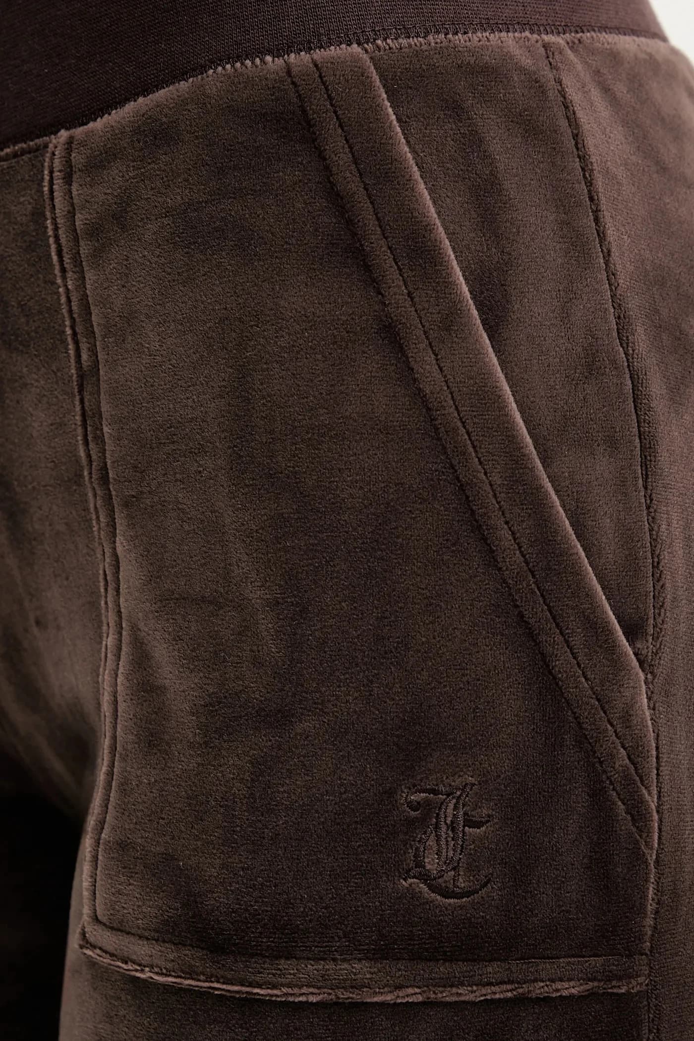 Велюровые спортивные штаны - фото 4