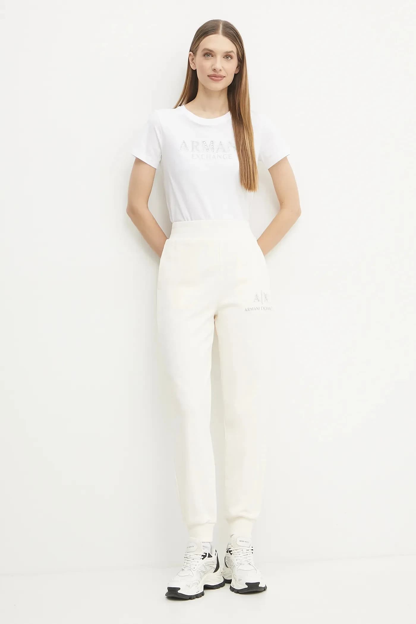 Хлопковые спортивные штаны - фото 2