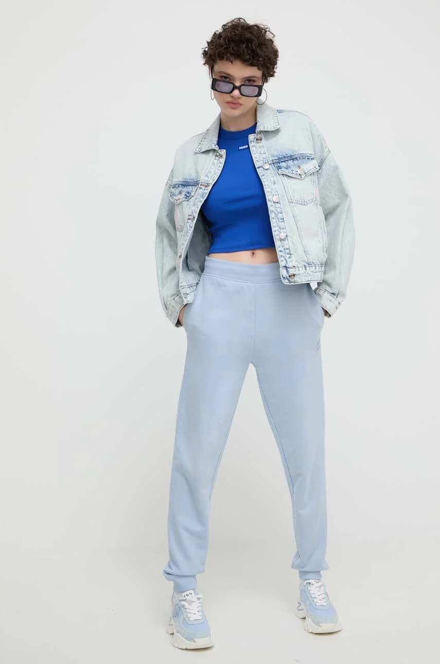 спортивные брюки Nelfinia из хлопка - фото 2