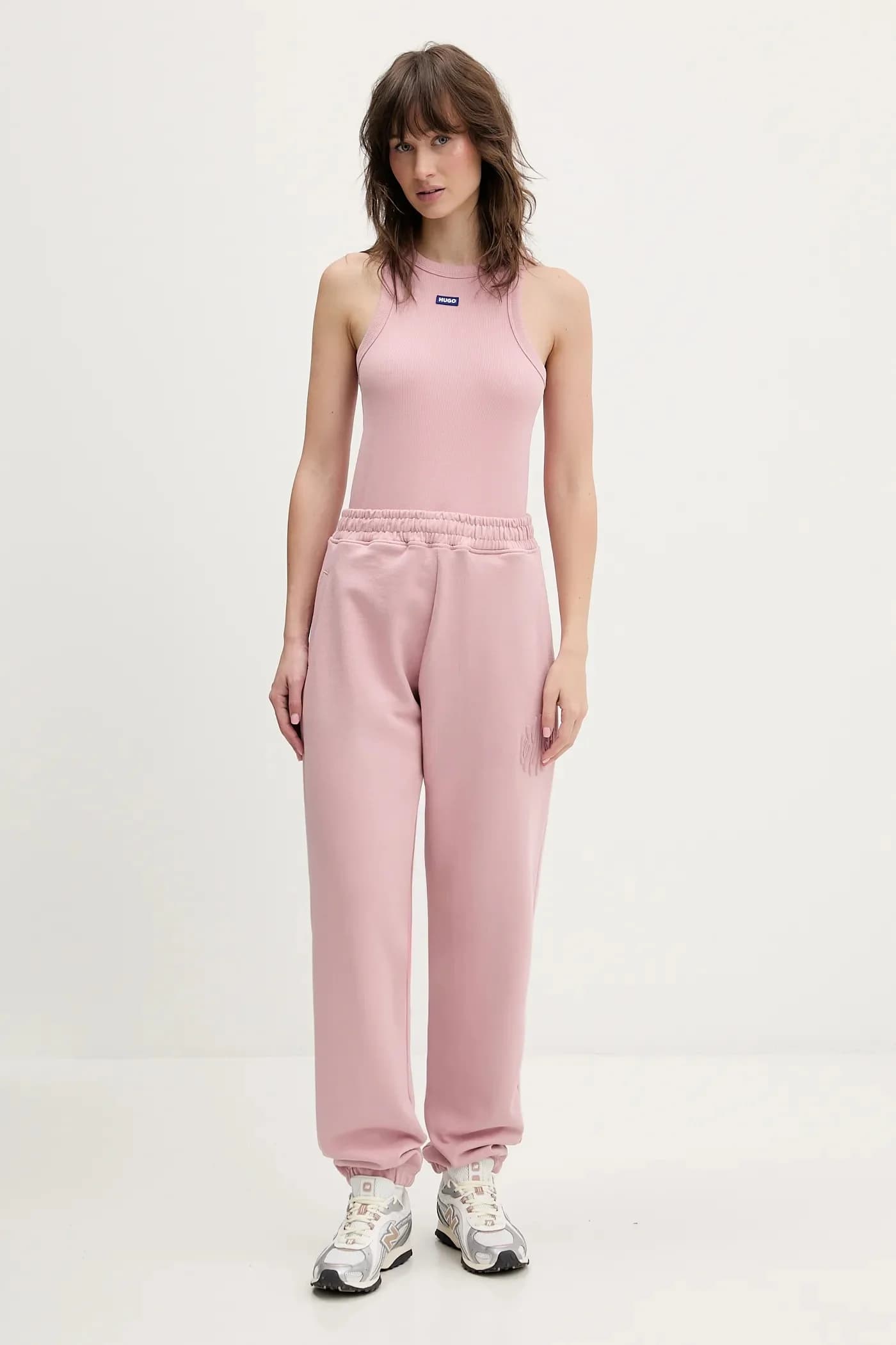 Хлопковые спортивные брюки Naleisy_B - фото 2