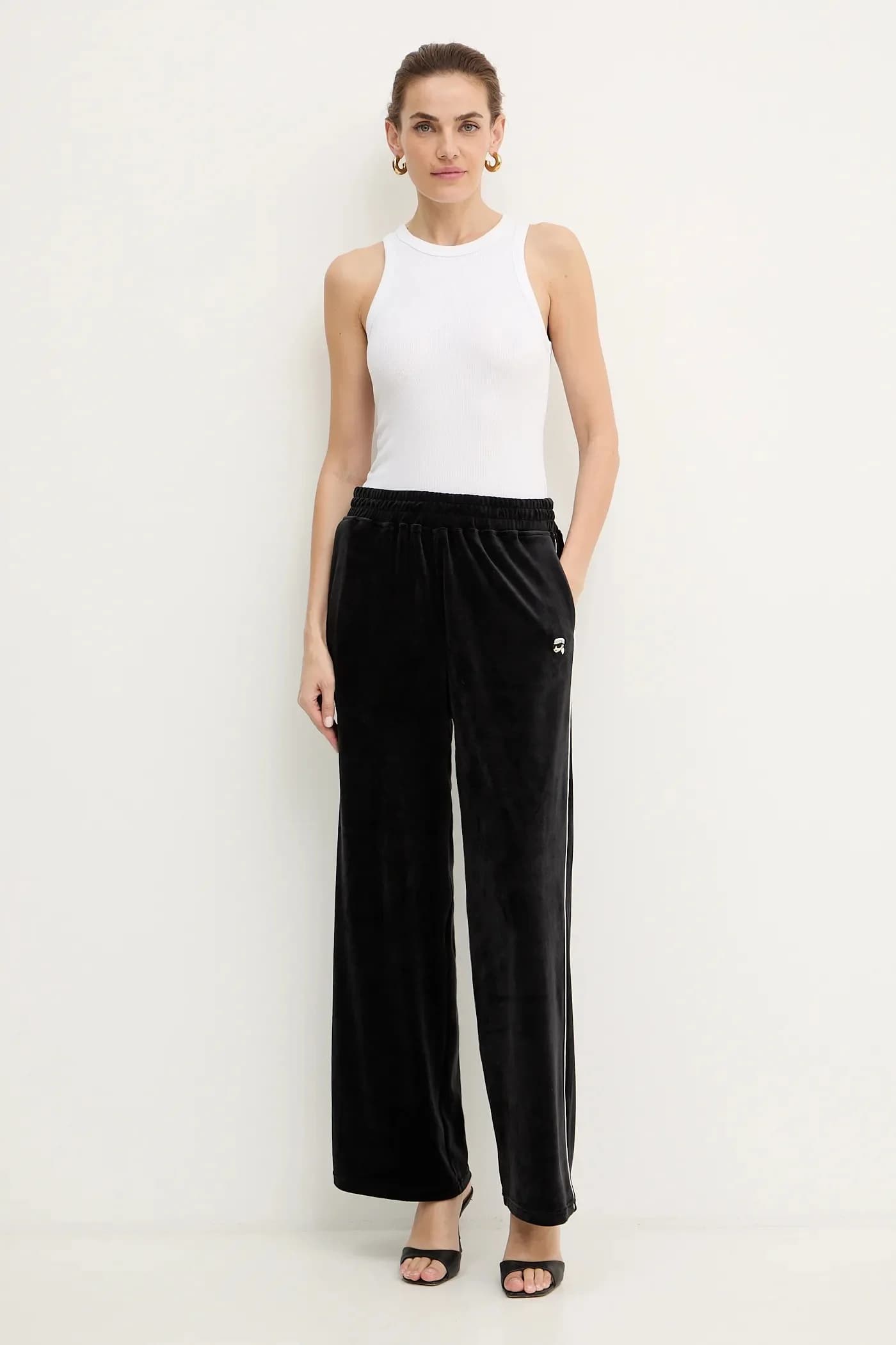 Велюровые спортивные брюки IKON - фото 2