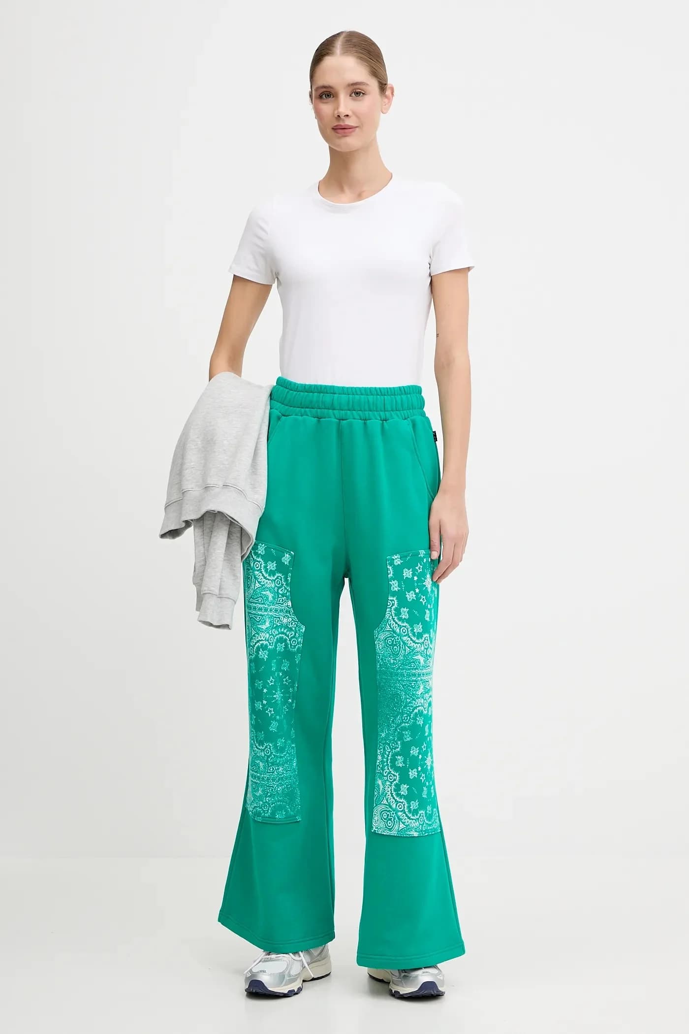 Хлопковые спортивные штаны - фото 2