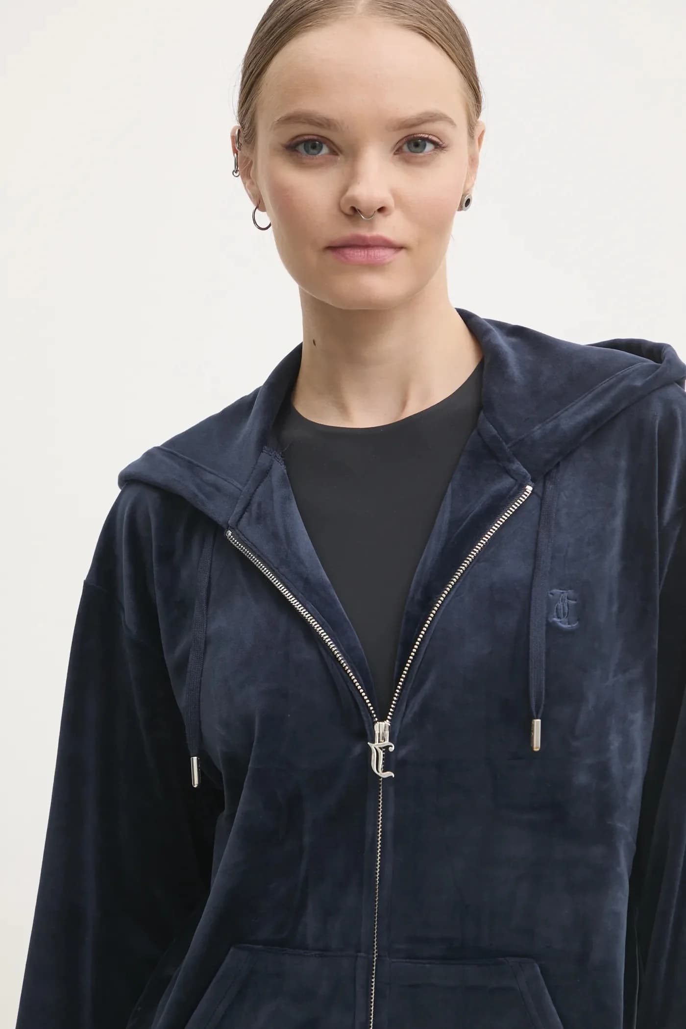 HALAN OVERSIZED HOODIE бархатный свитшот - фото 4