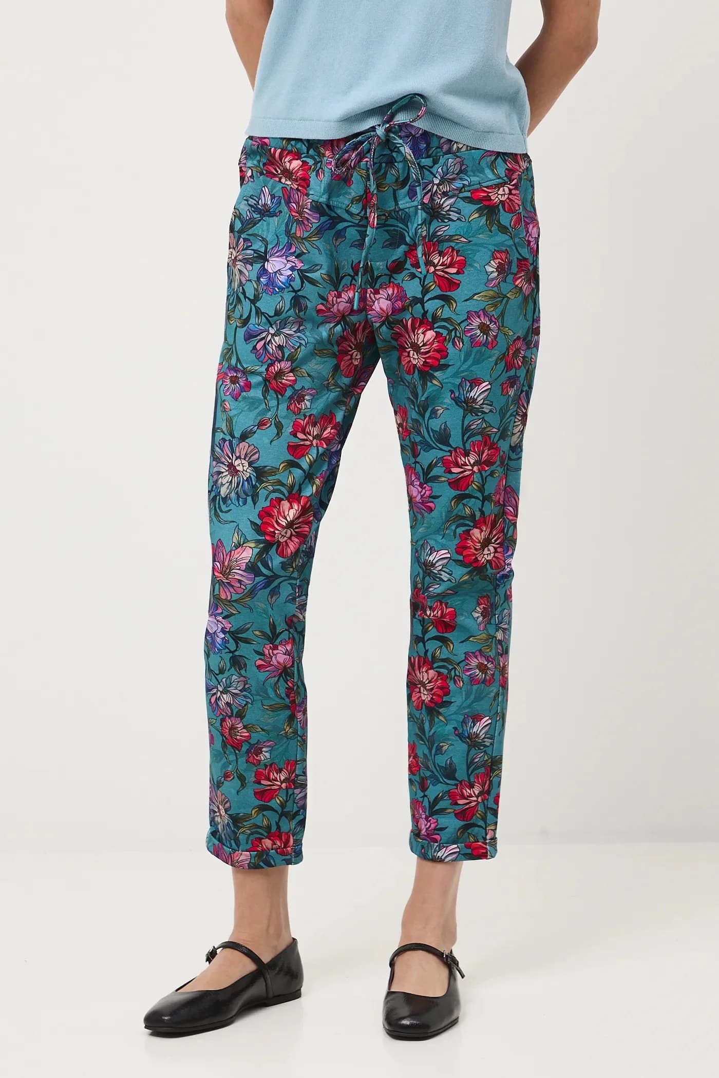 Хлопковые спортивные штаны - фото 2