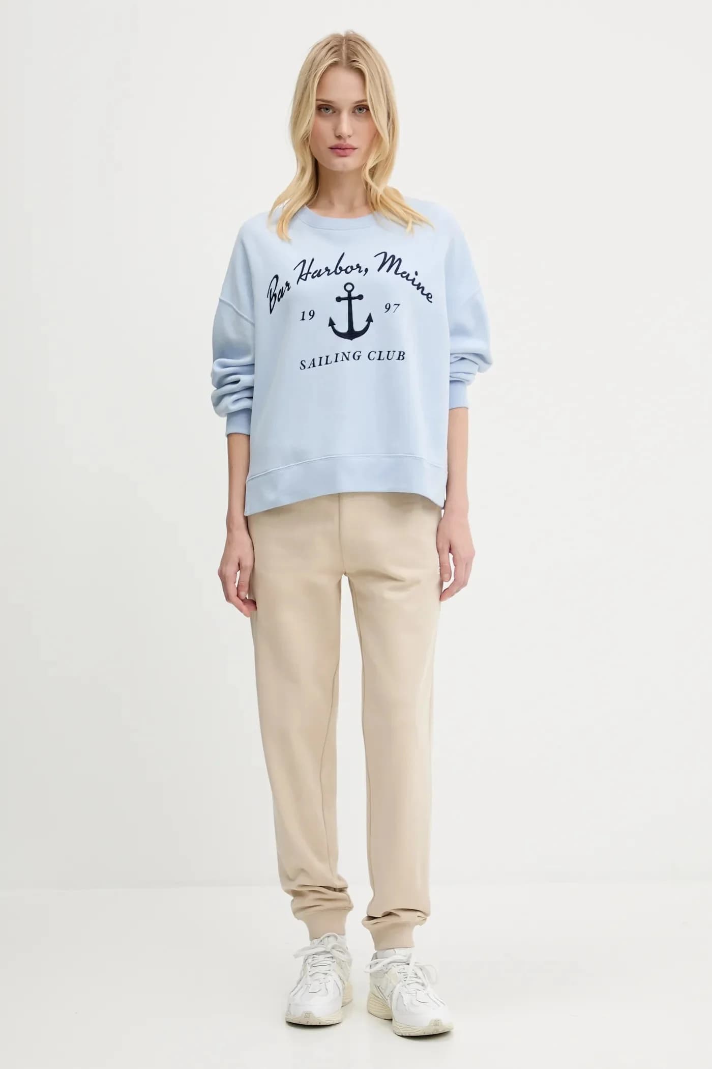 спортивные брюки Nelfinia из хлопка - фото 2