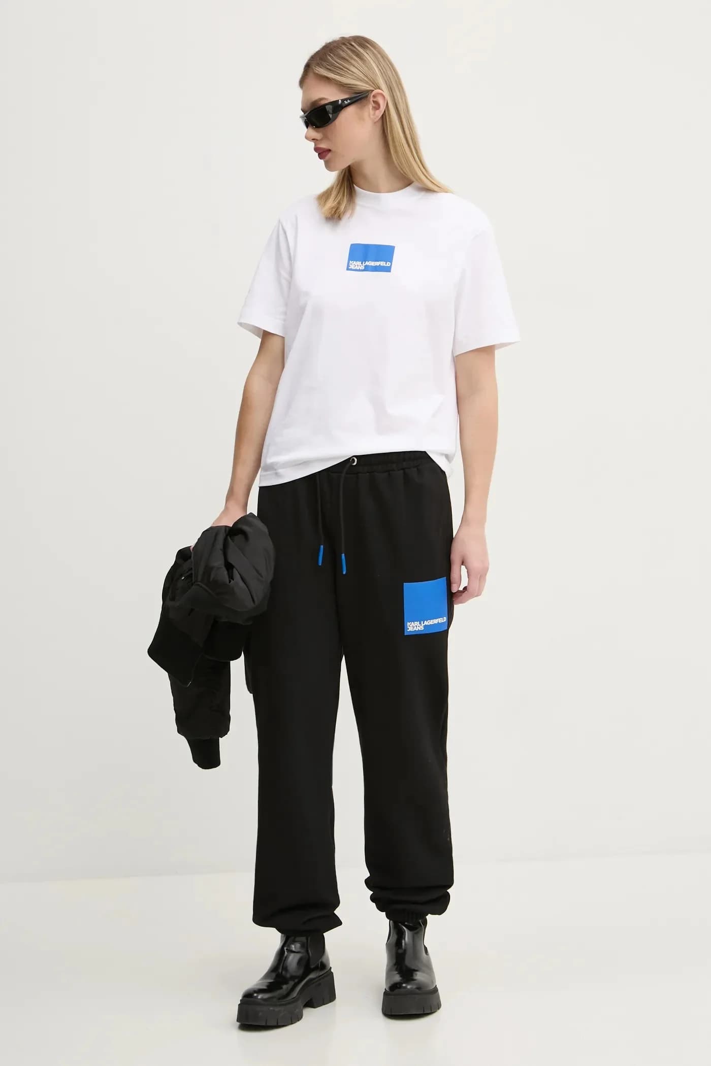 Хлопковые спортивные штаны - фото 2