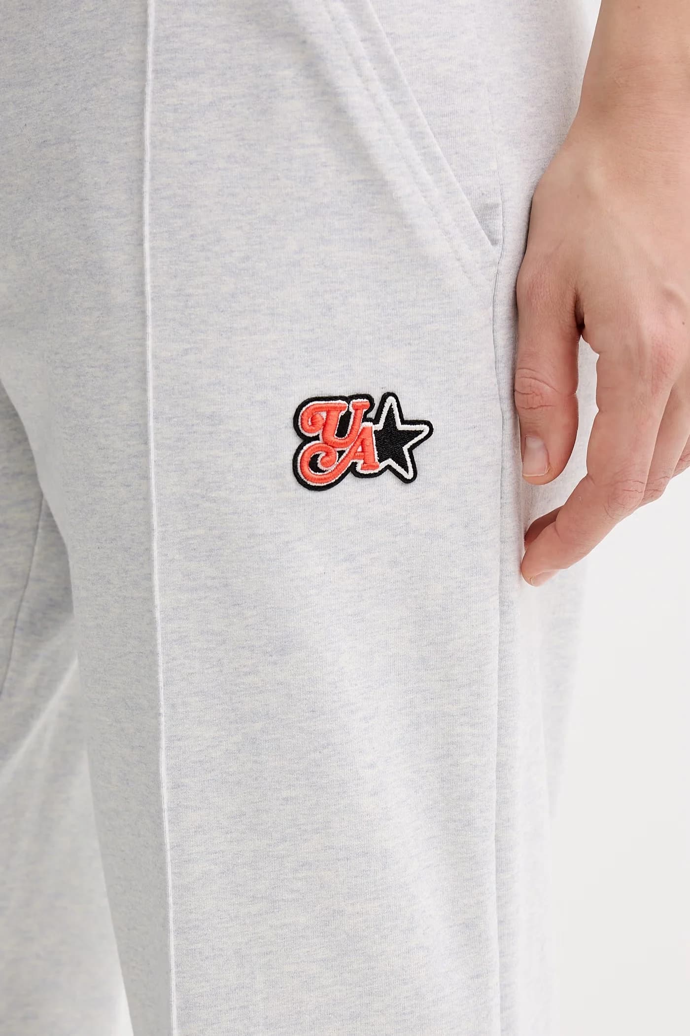 Женские хлопковые спортивные штаны с махровым эластаном - фото 4