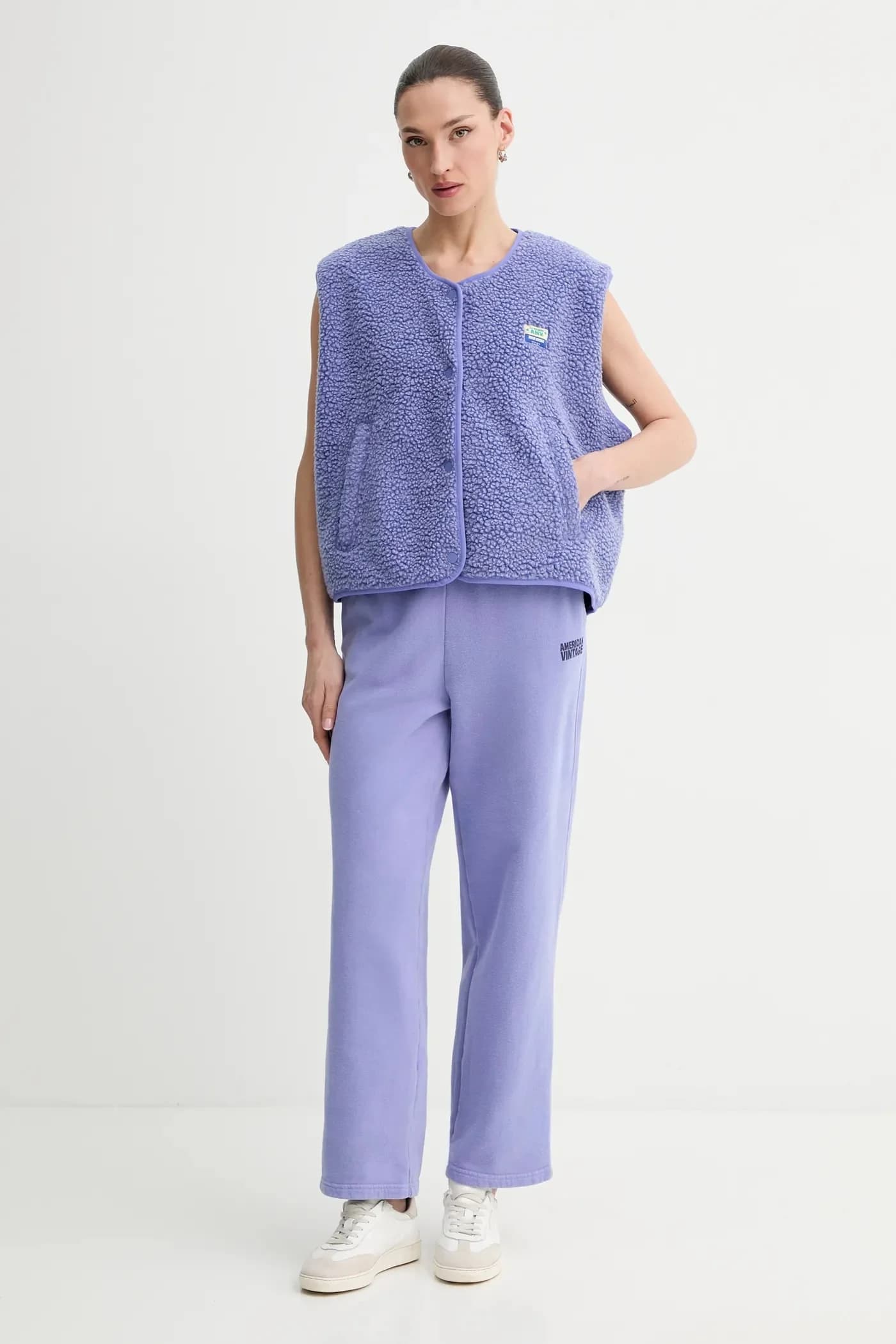 Хлопковые спортивные штаны - фото 2