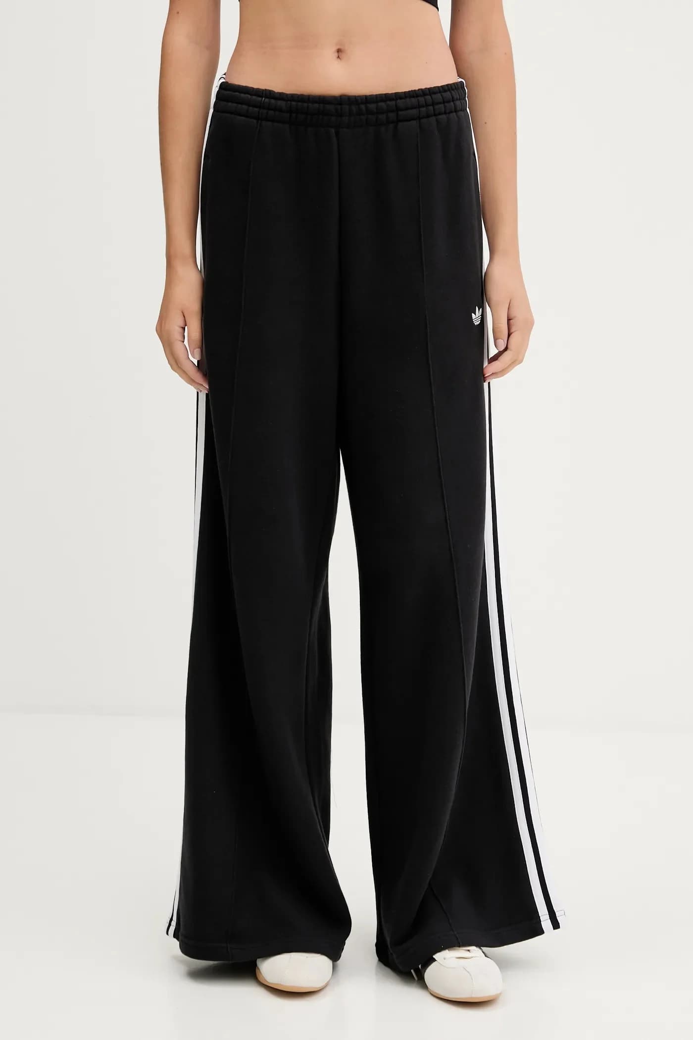 Хлопковые спортивные брюки с 3 полосками