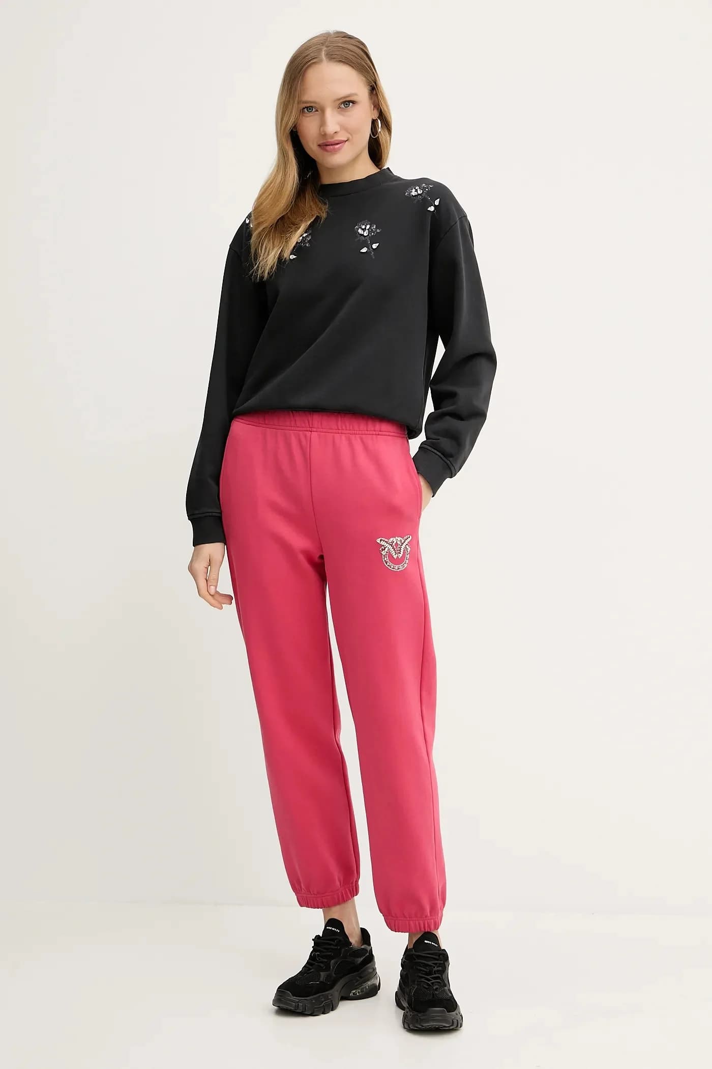 Хлопковые спортивные штаны - фото 2