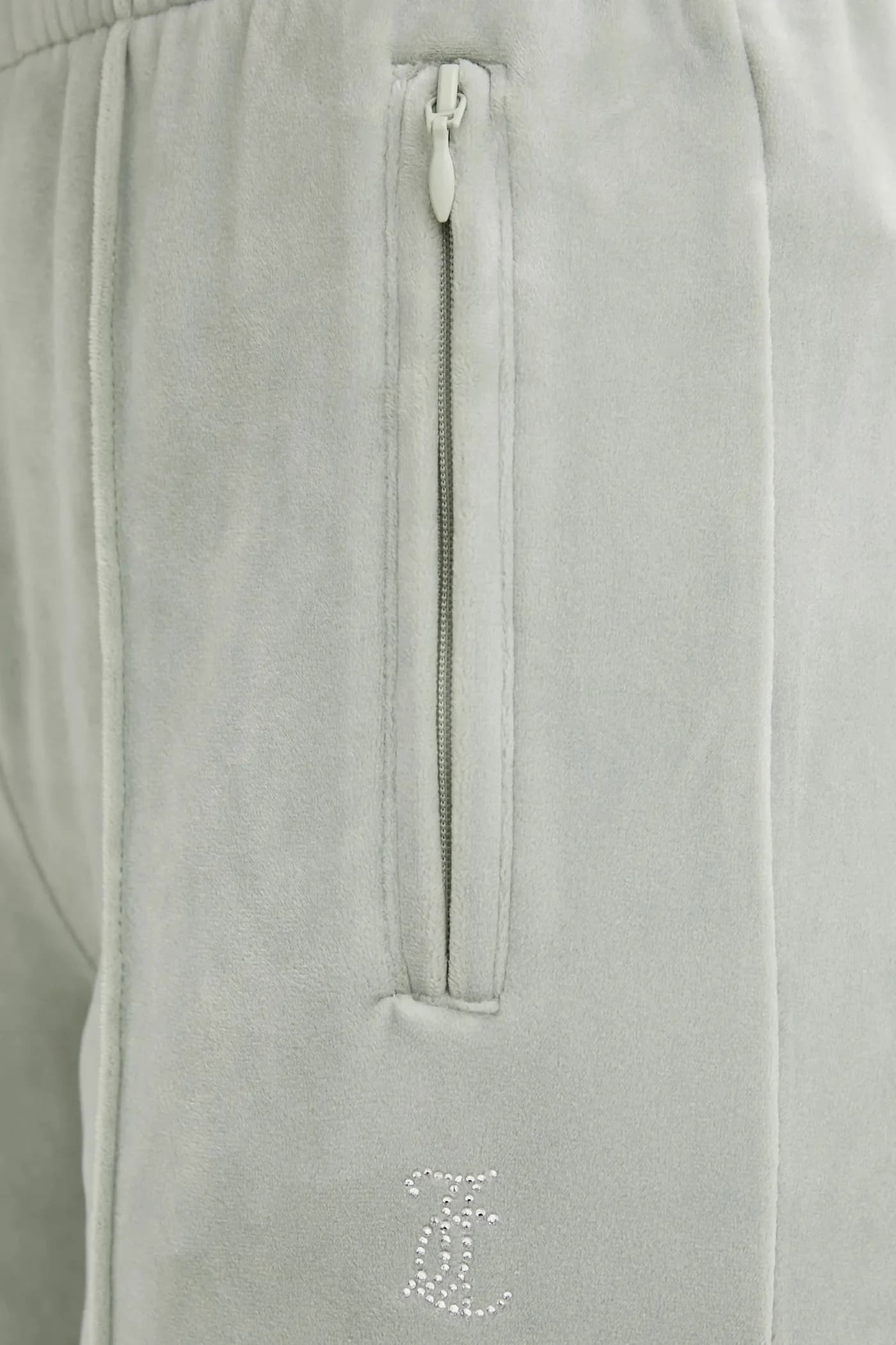 Велюровые спортивные штаны - фото 4