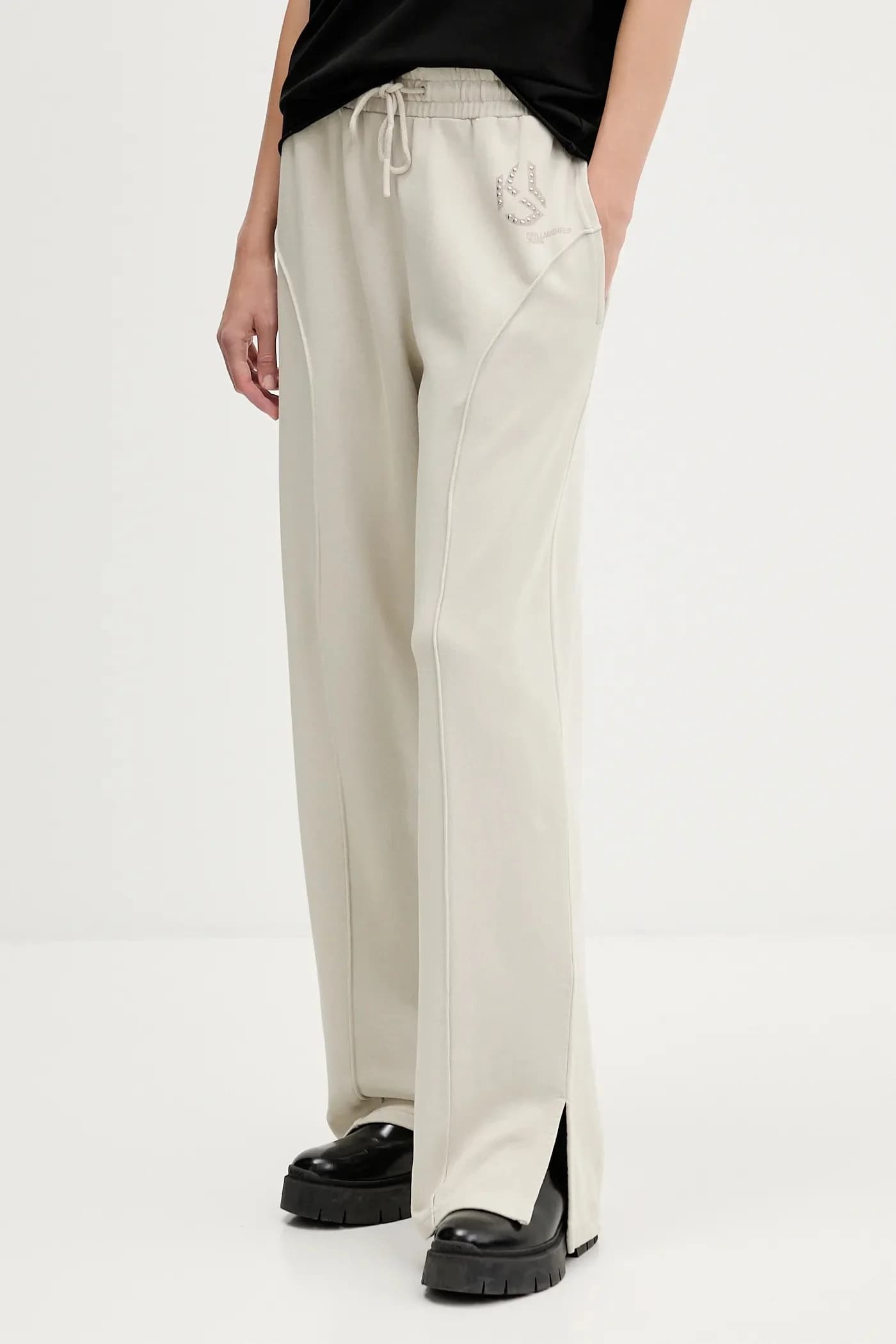 Хлопковые спортивные штаны - фото 4