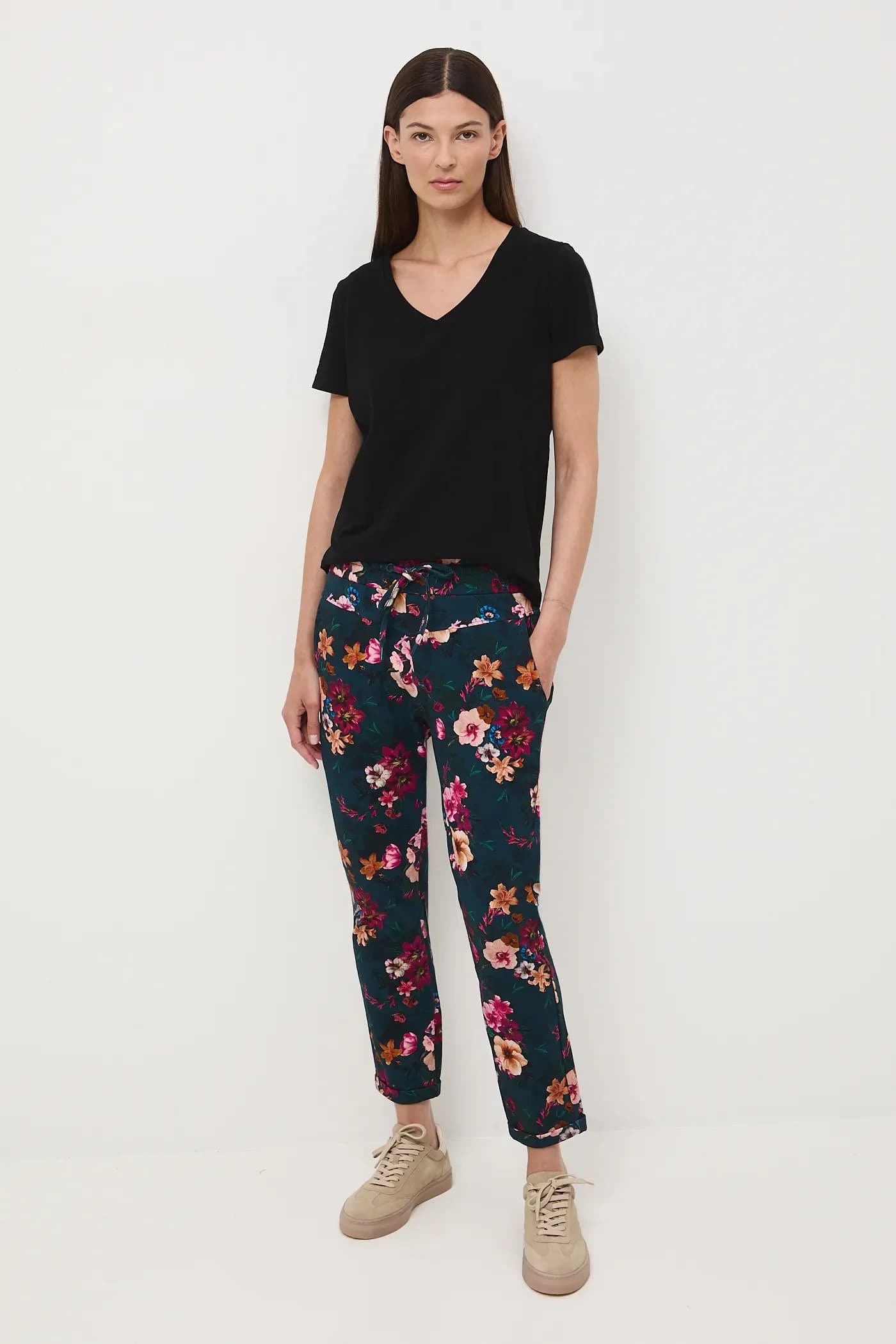 Хлопковые спортивные штаны