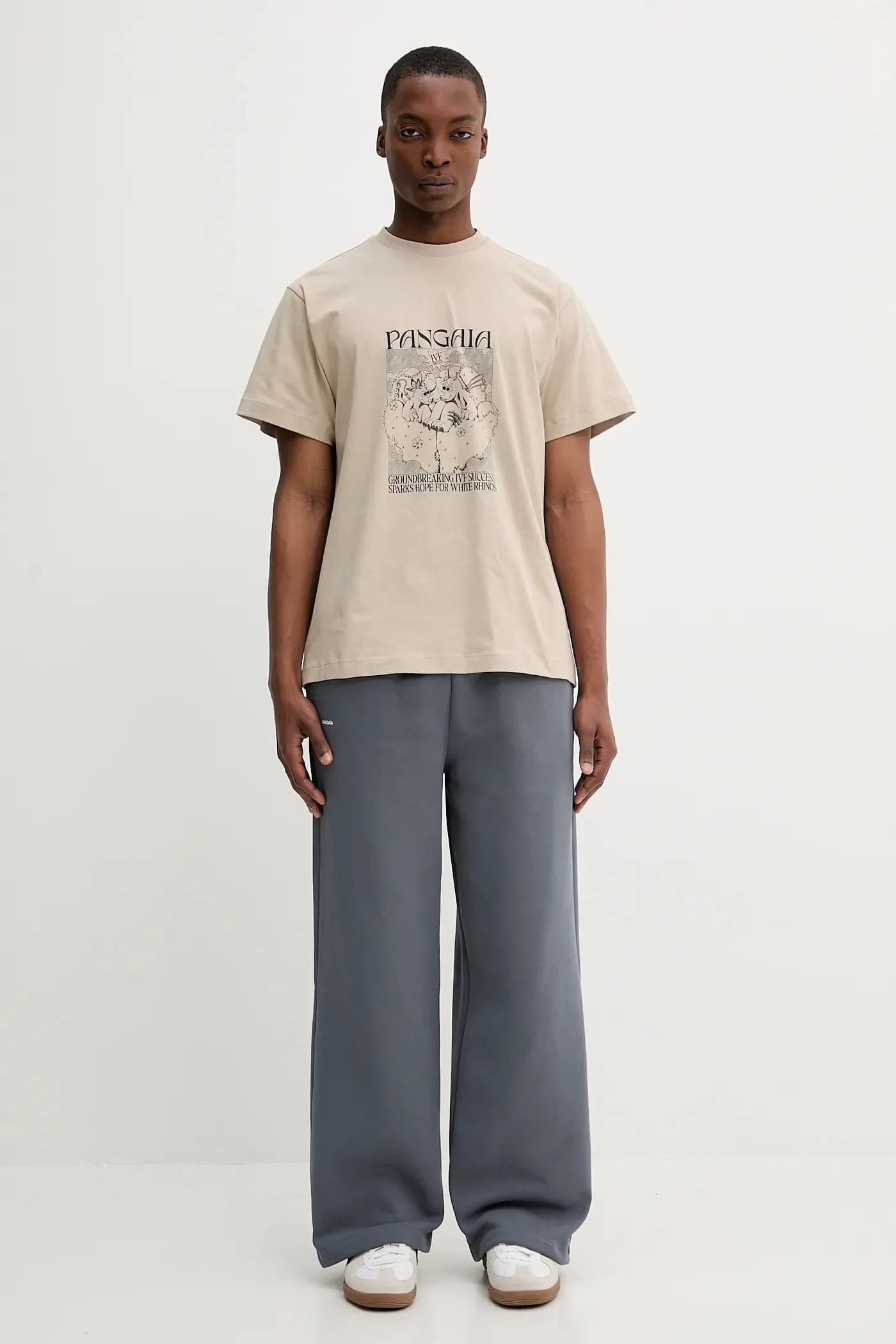 Хлопковые спортивные штаны - фото 4