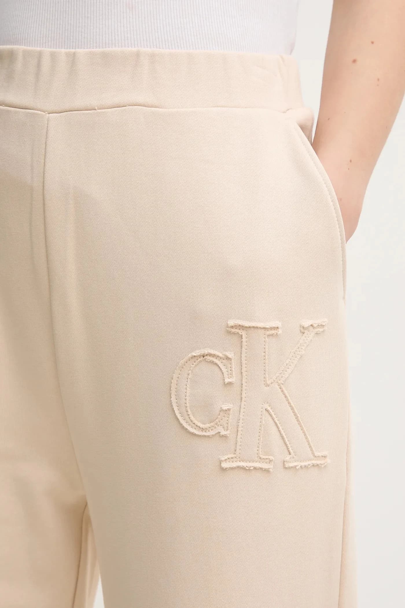 Хлопковые спортивные штаны - фото 4