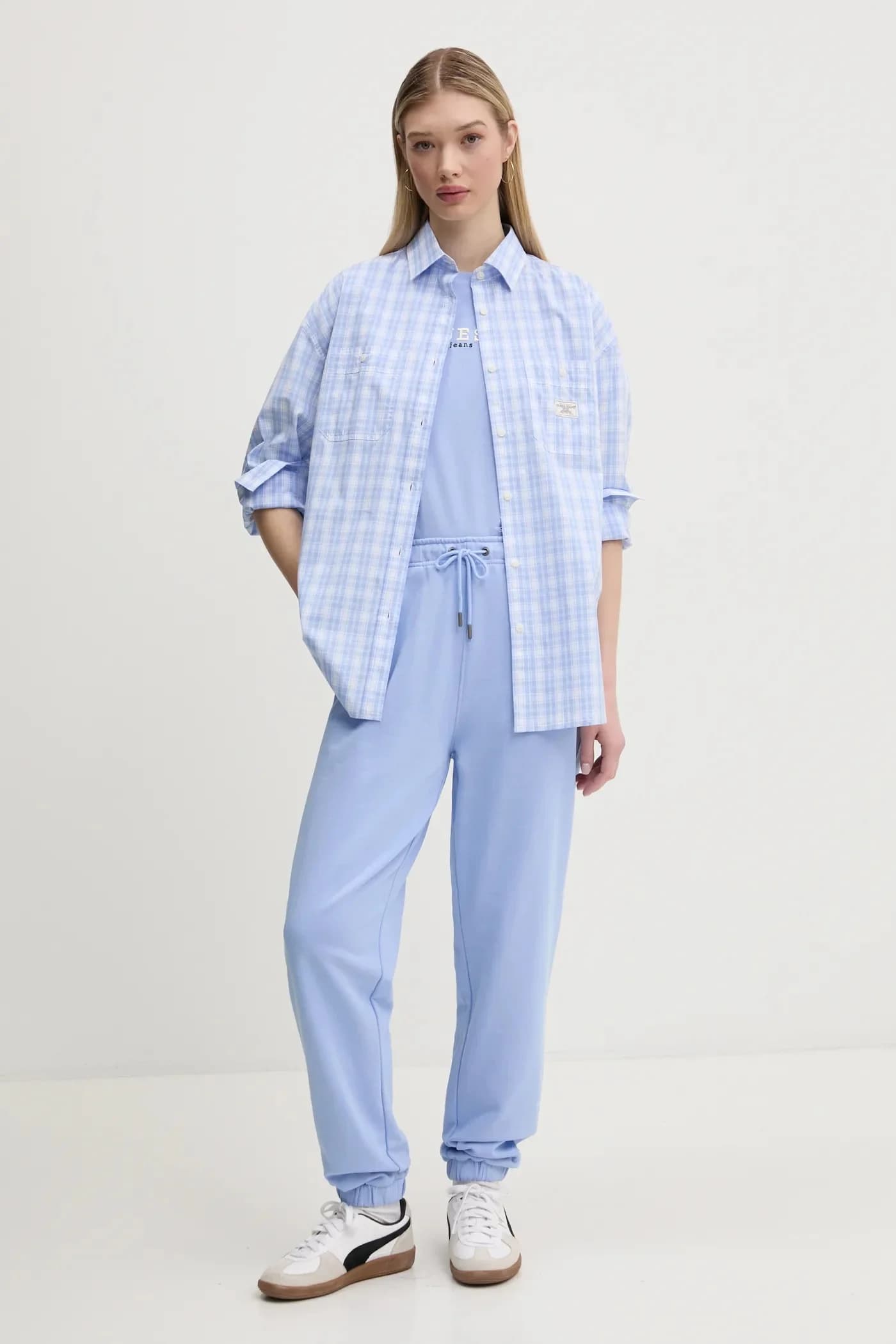 Хлопковые спортивные штаны - фото 2