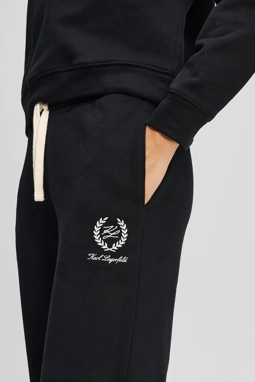 Хлопковые спортивные штаны HOTEL KARL - фото 3