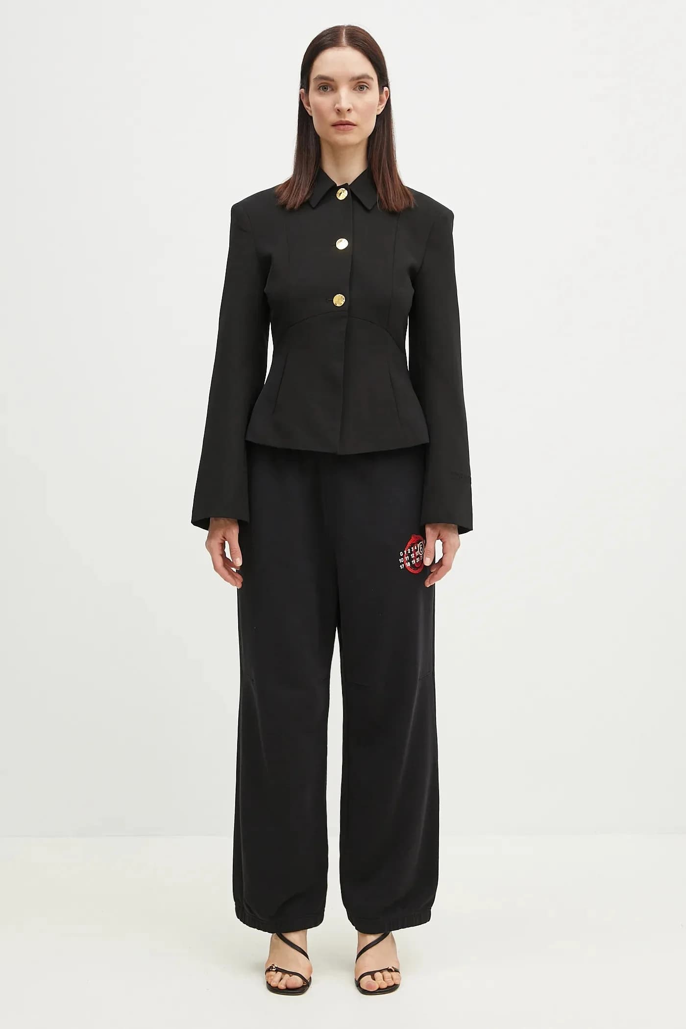 Хлопковые спортивные штаны - фото 6