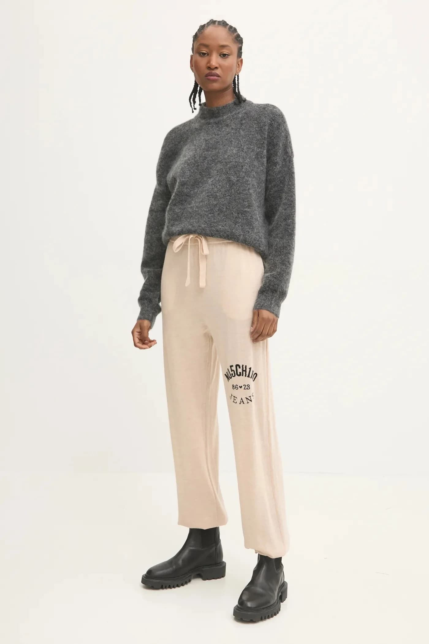 Шерстяные спортивные штаны - фото 2