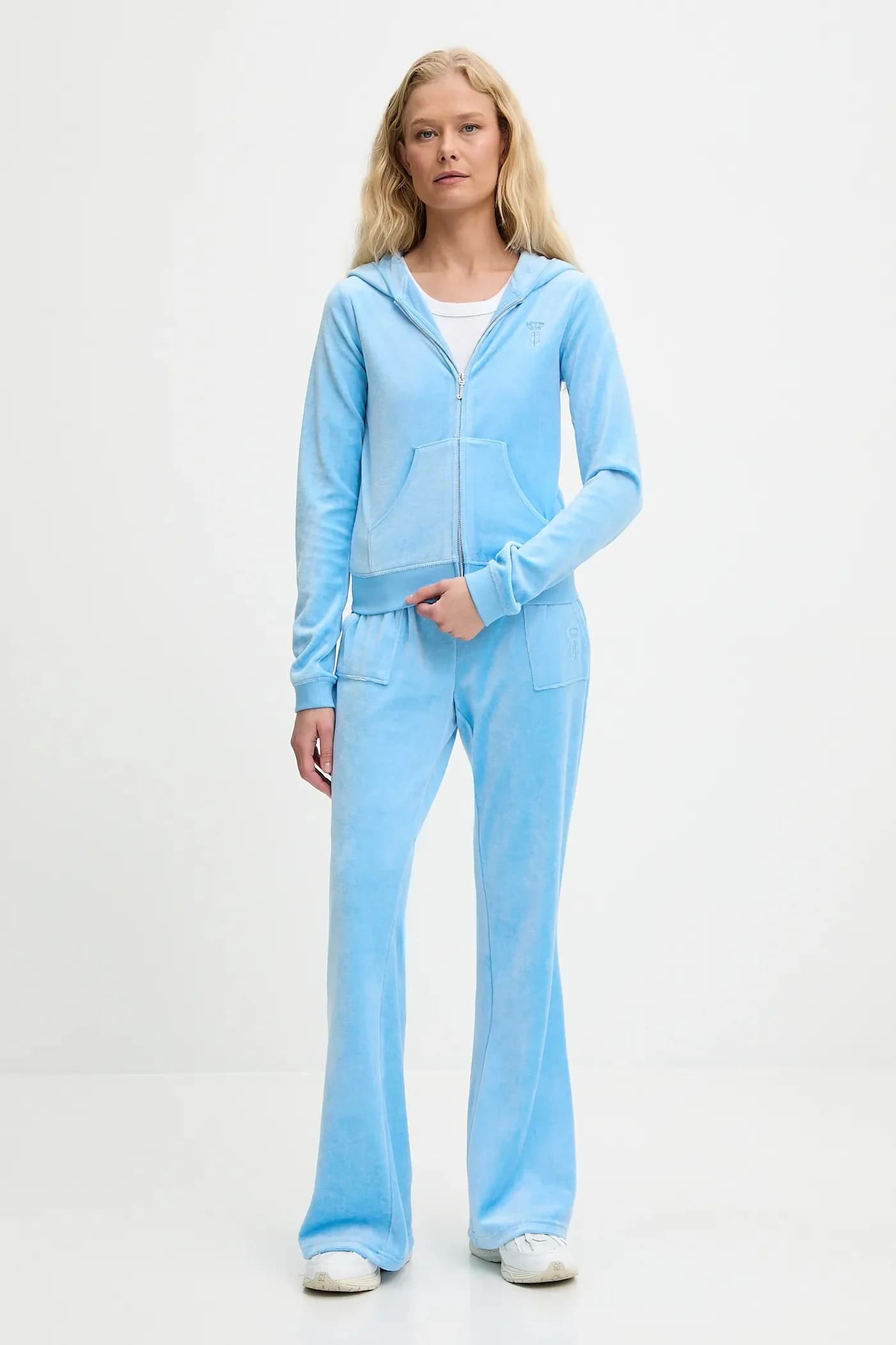 Велюровые спортивные штаны CAISA LOW RISE PANT - фото 2