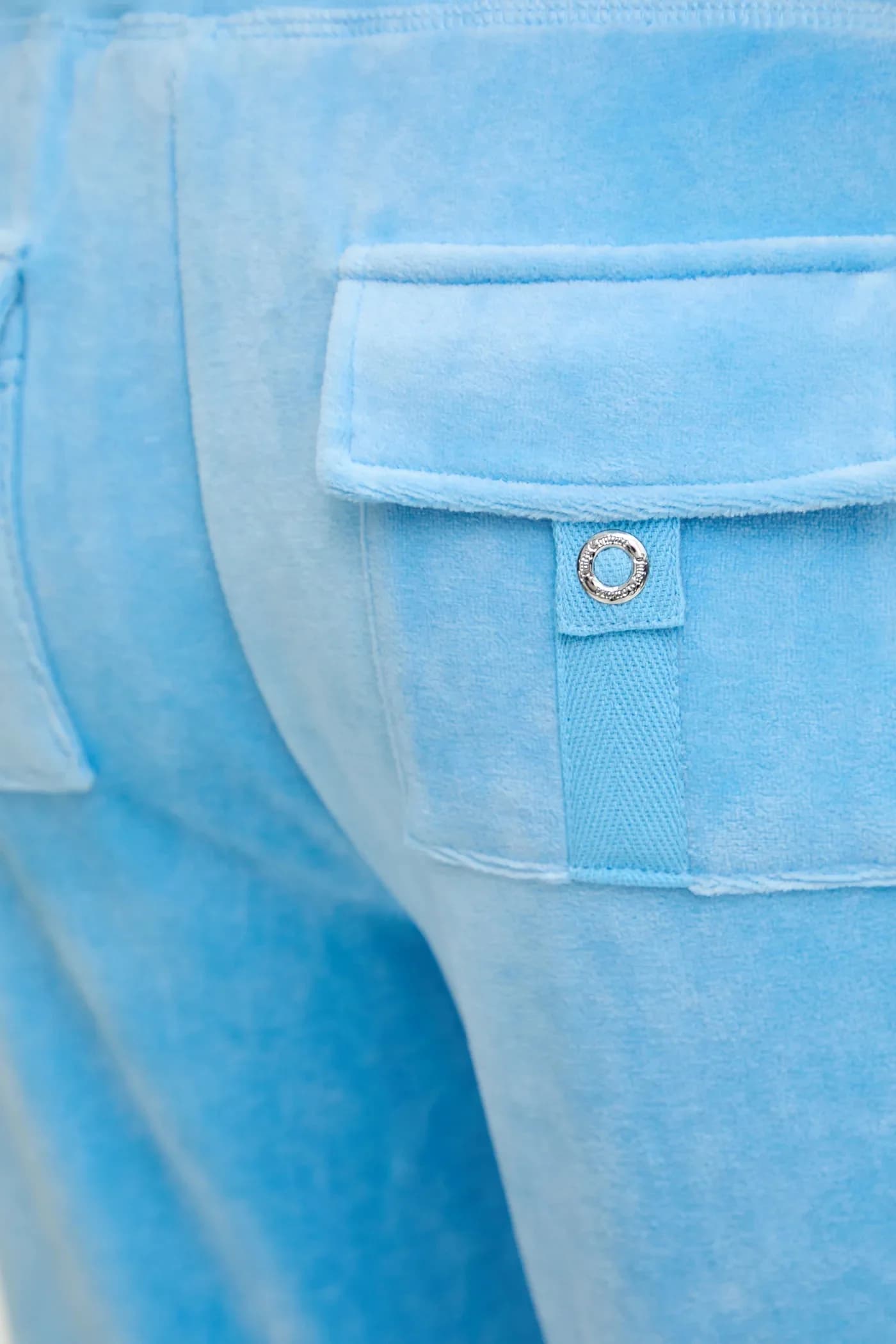 Велюровые спортивные штаны CAISA LOW RISE PANT - фото 4