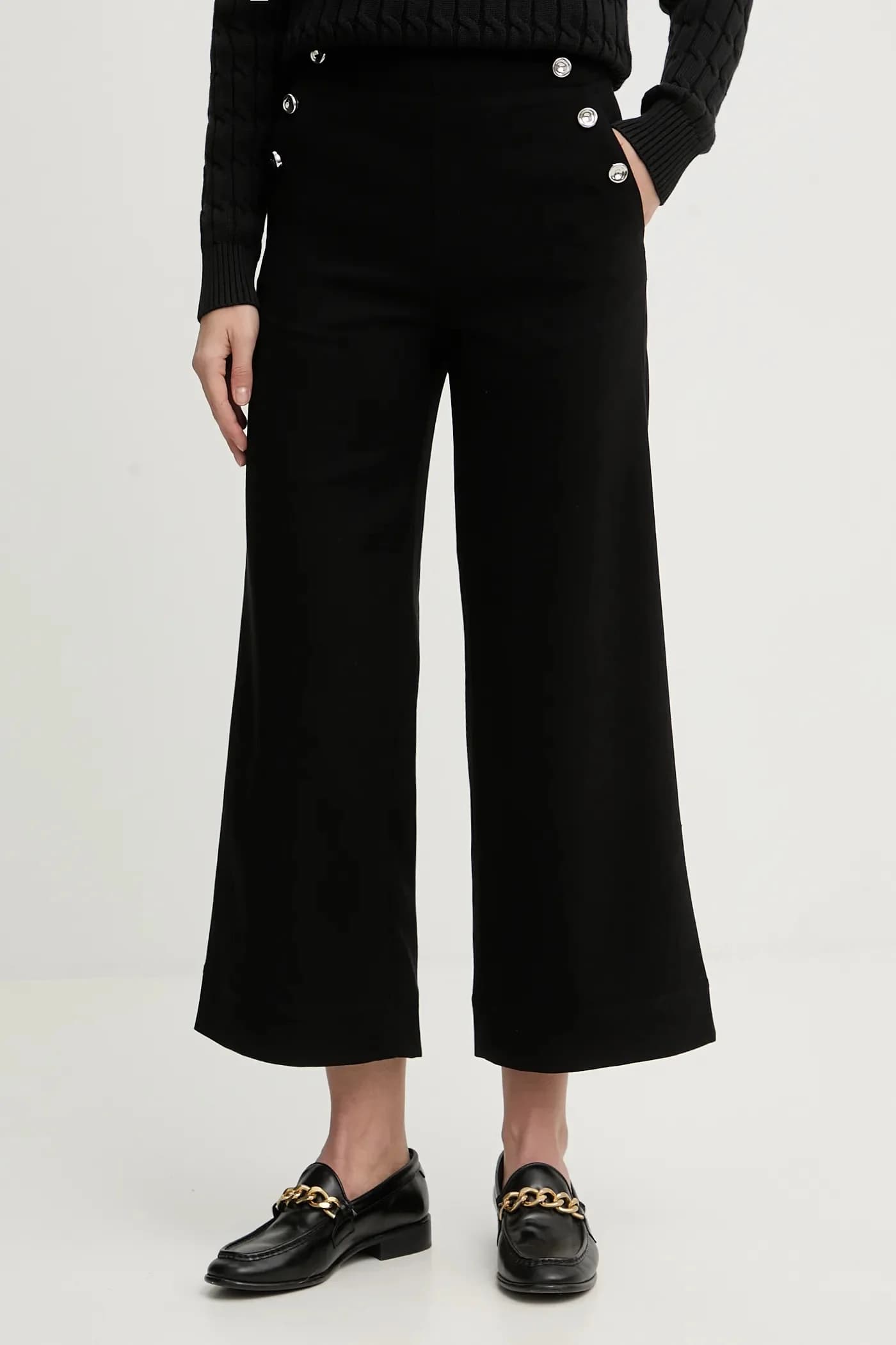 Брюки из смесовой шерсти