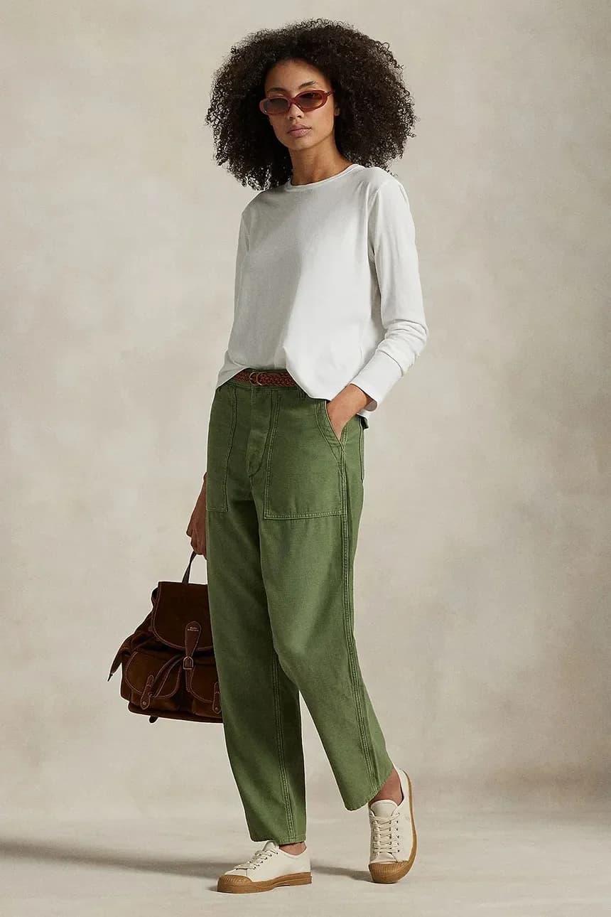 Хлопковые брюки - фото 2