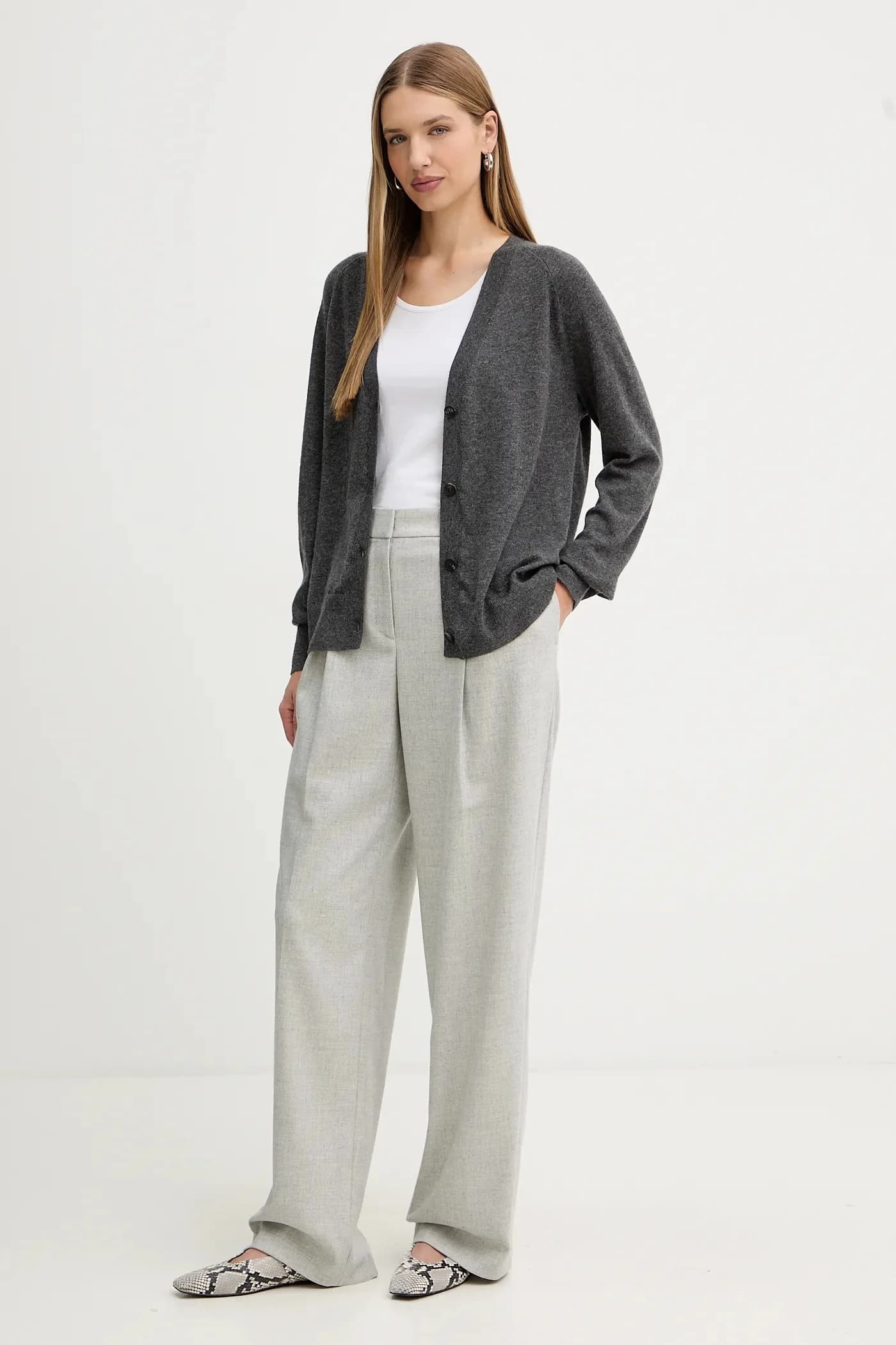 Брюки из шерсти C_Taflong - фото 2