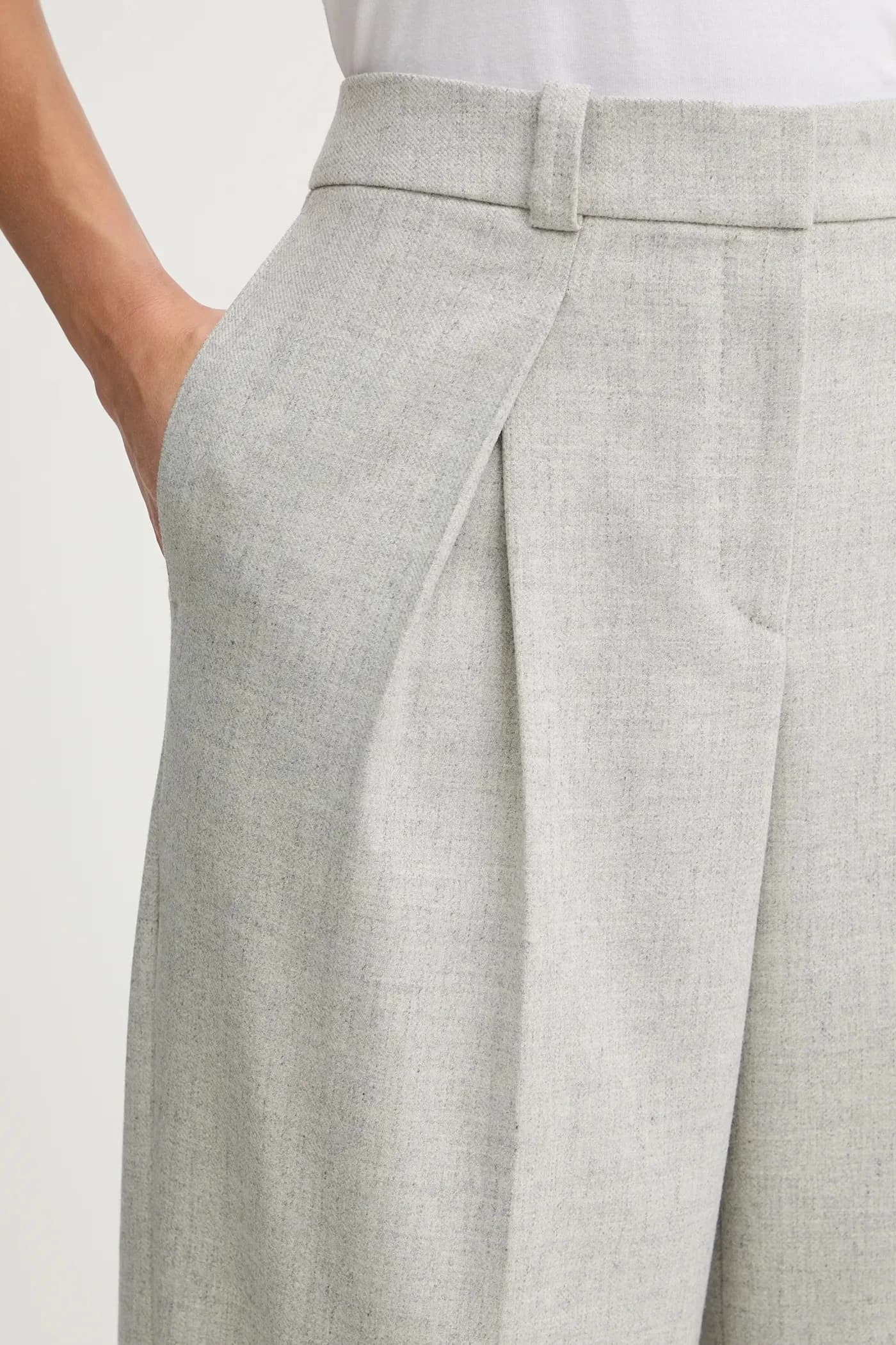 Брюки из шерсти C_Taflong - фото 4