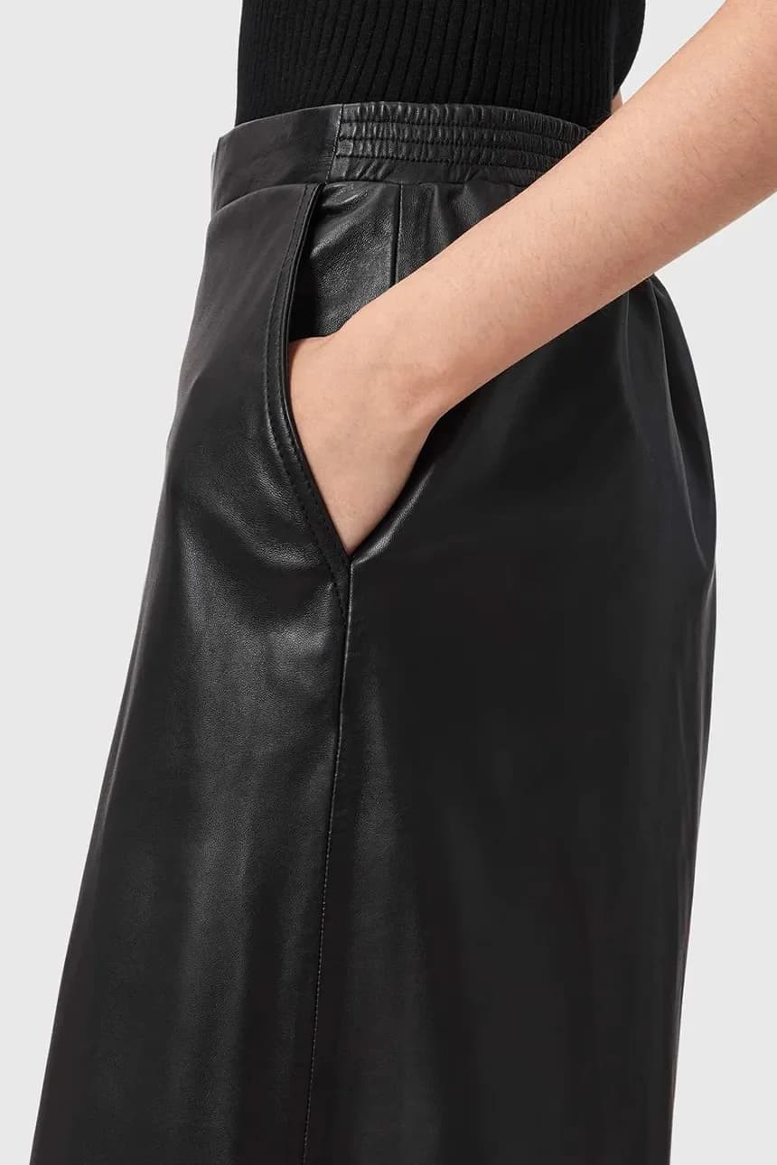 ЭТТА кожаные брюки - фото 4
