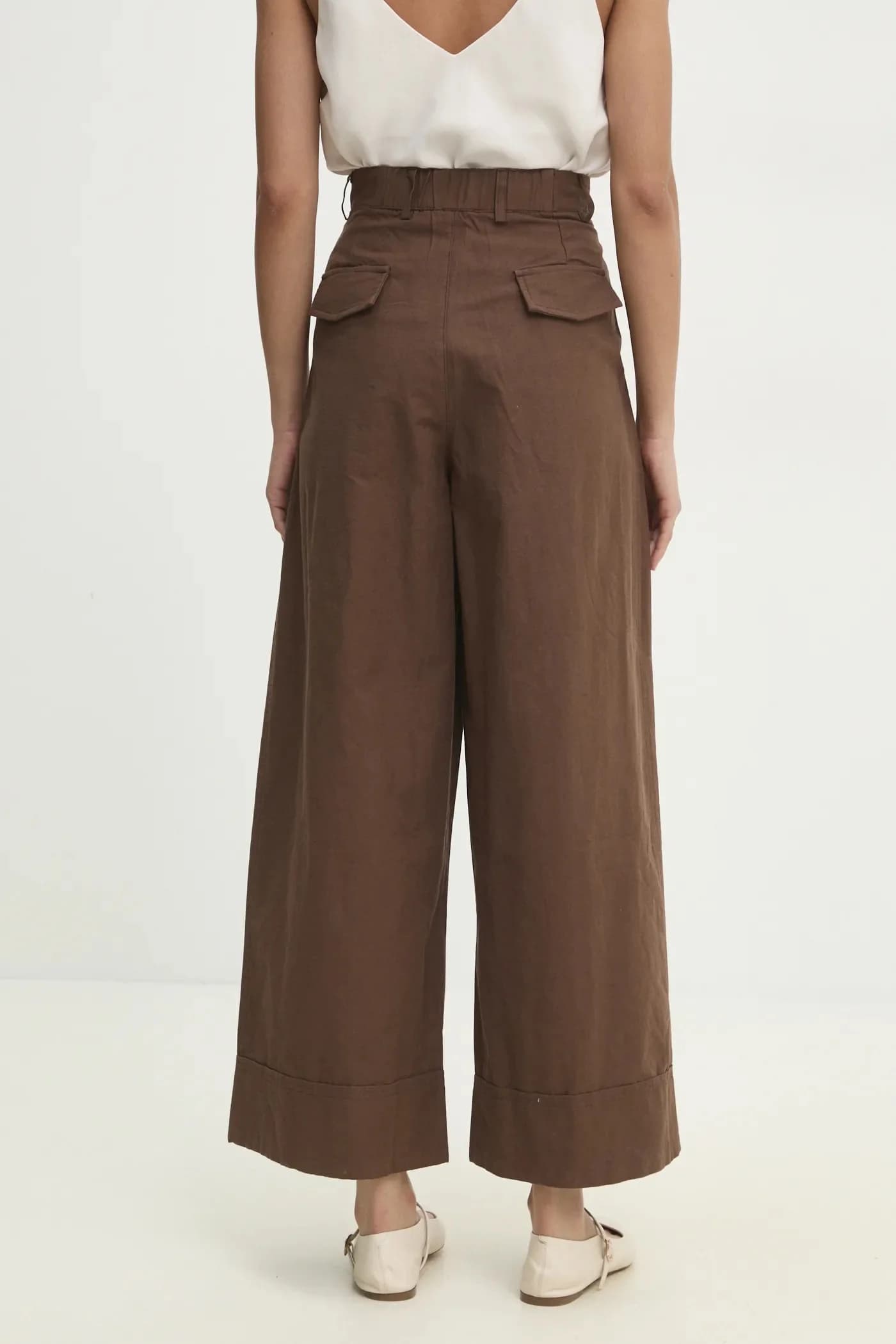 Хлопковые брюки - фото 3