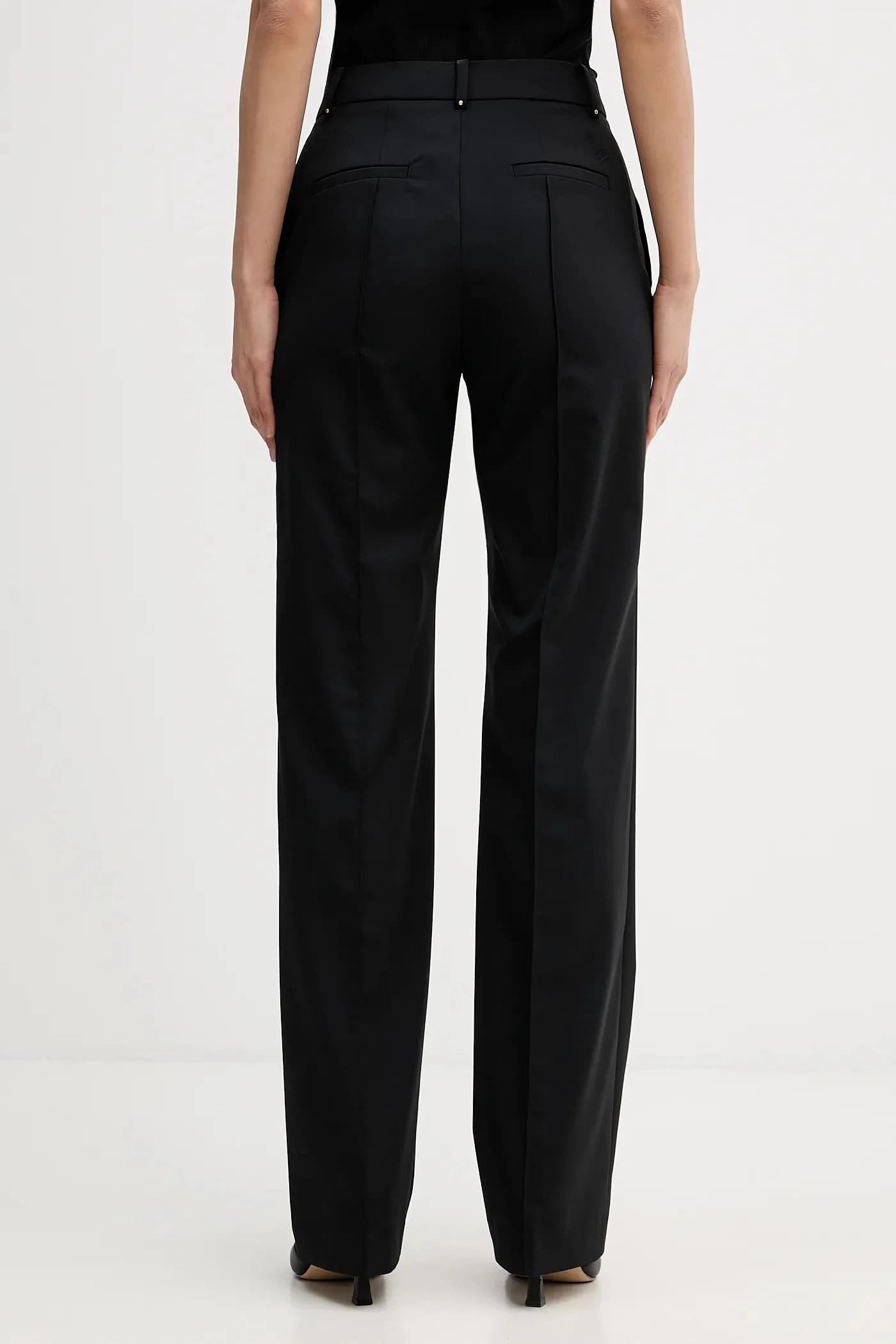 Брюки из смесовой шерсти - фото 3