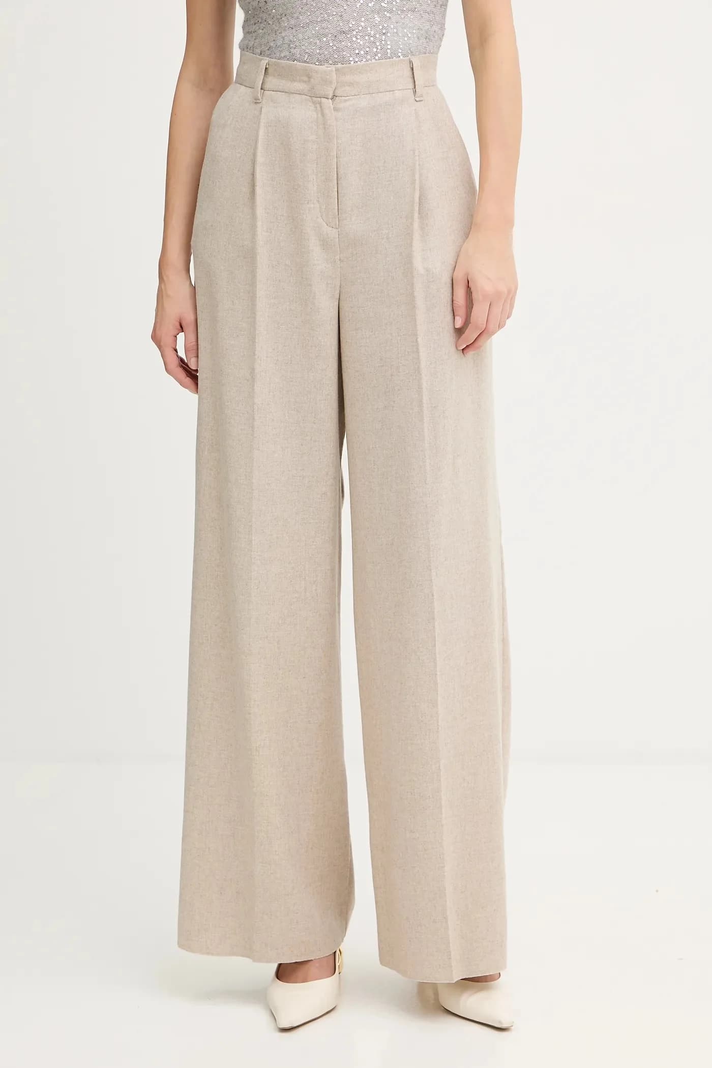 Шерстяные брюки Emme от Marella