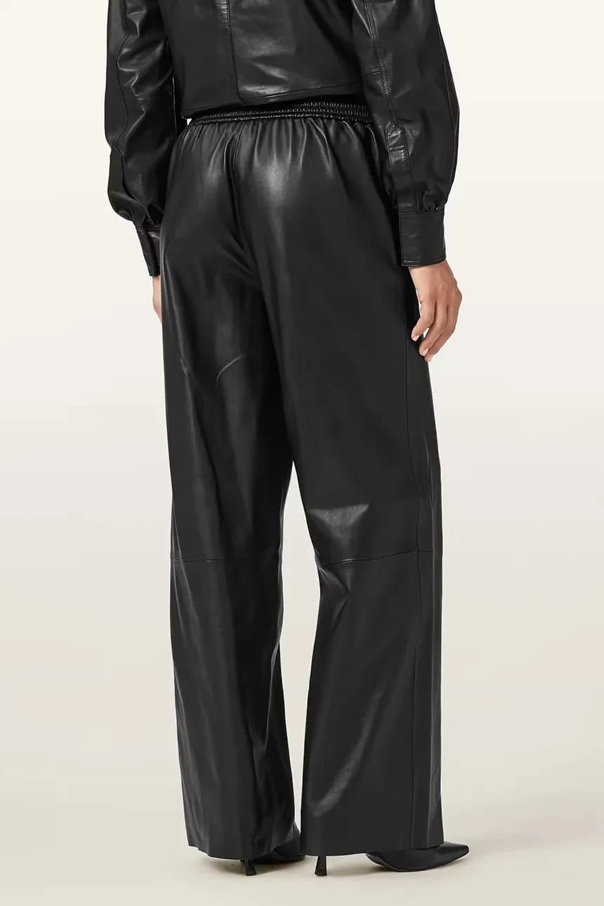 ASH кожаные брюки - фото 4
