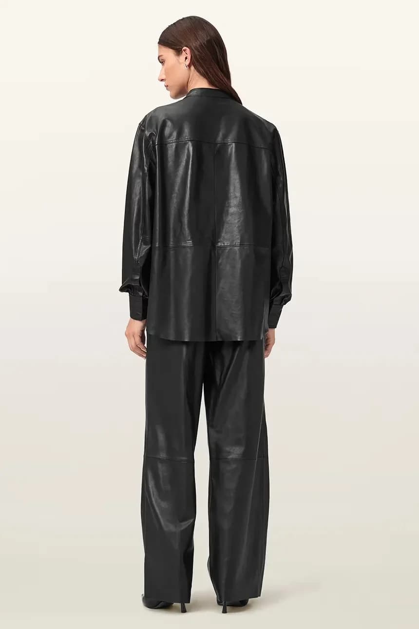 ASH кожаные брюки - фото 5