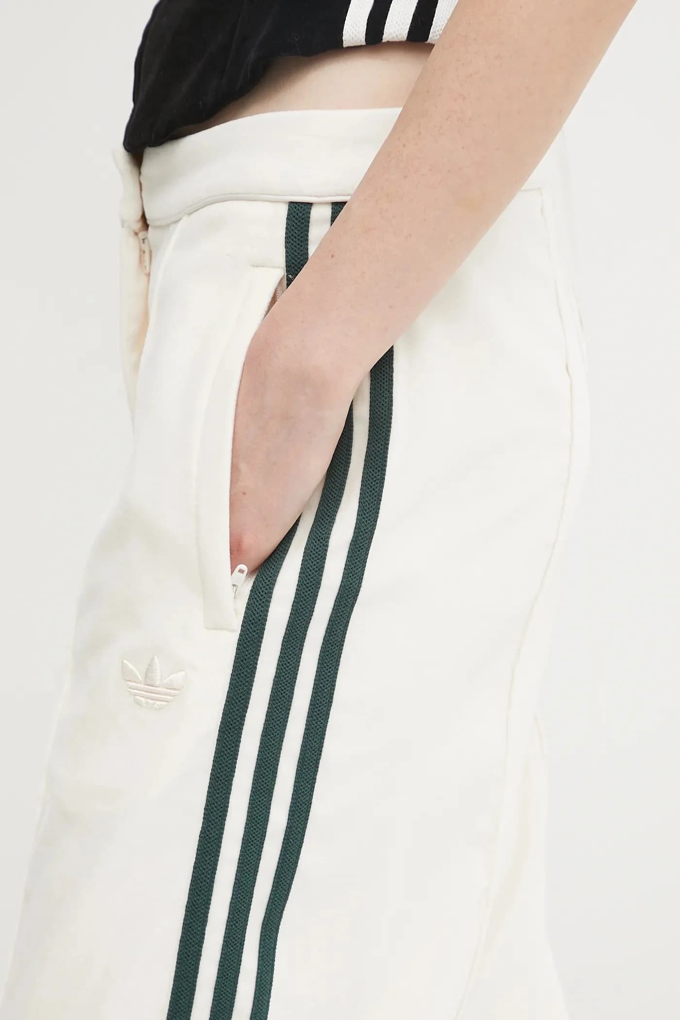 Бархатные бархатные брюки - фото 4