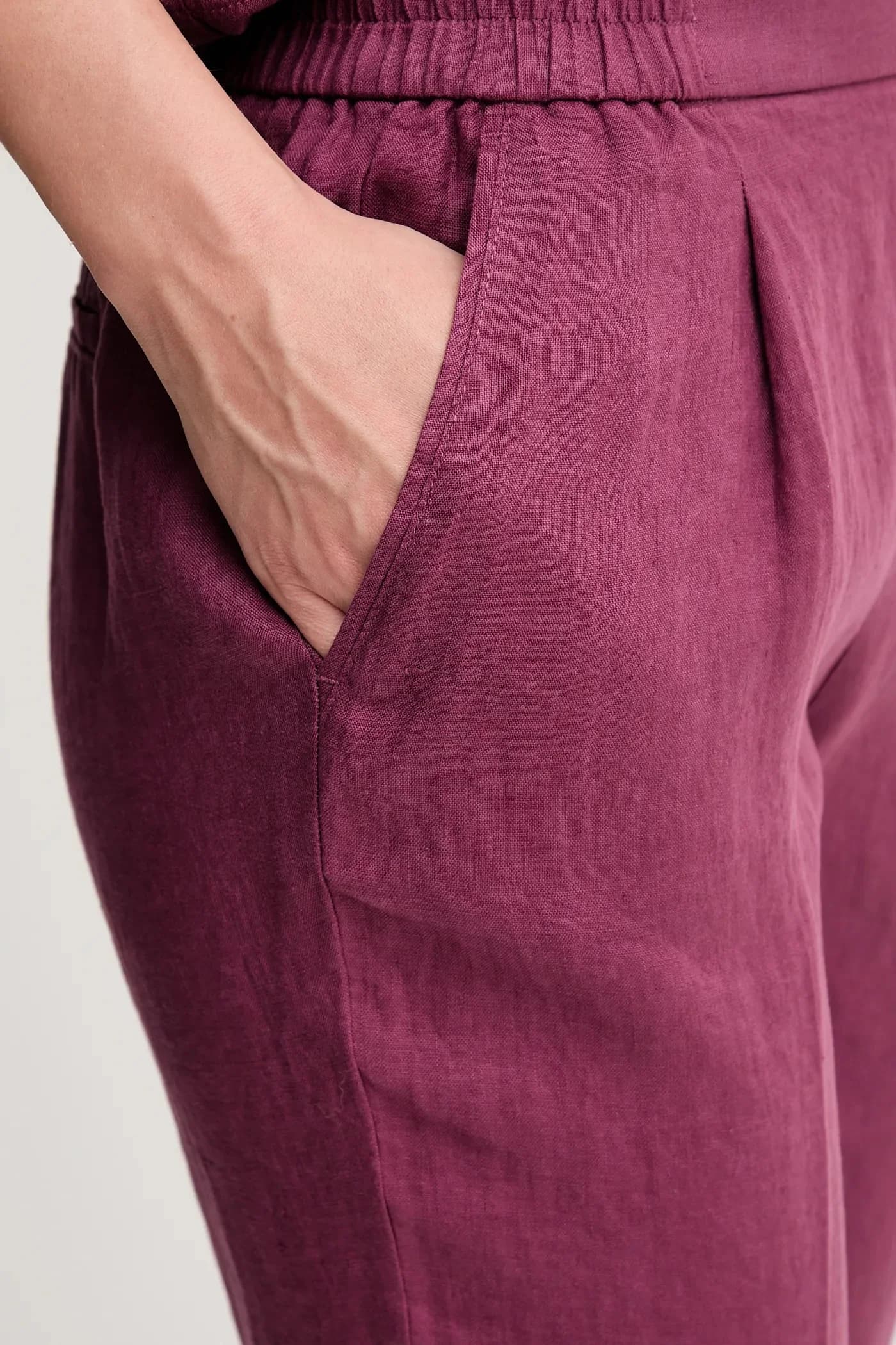 Льняные брюки - фото 4