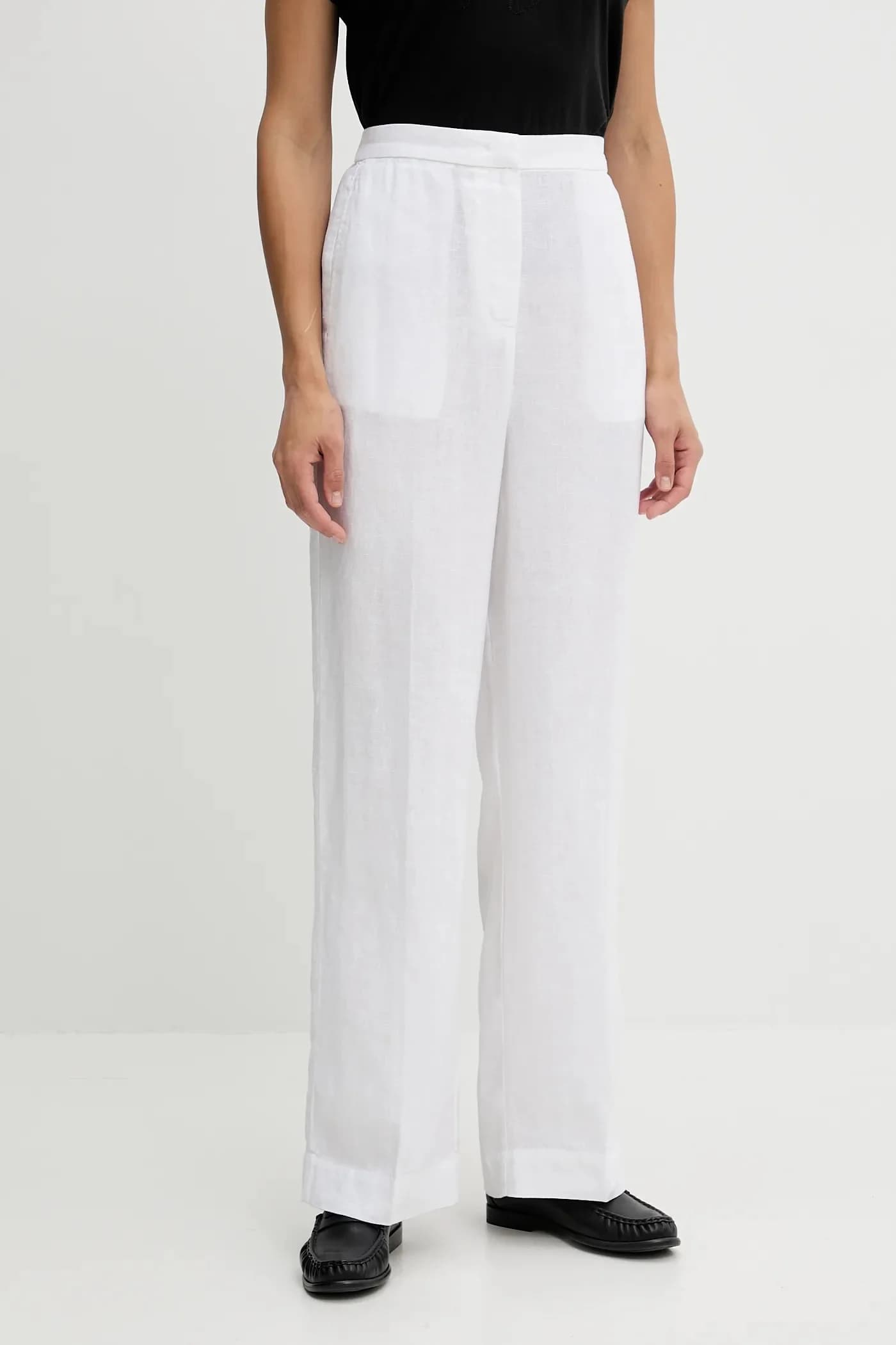 Льняные брюки